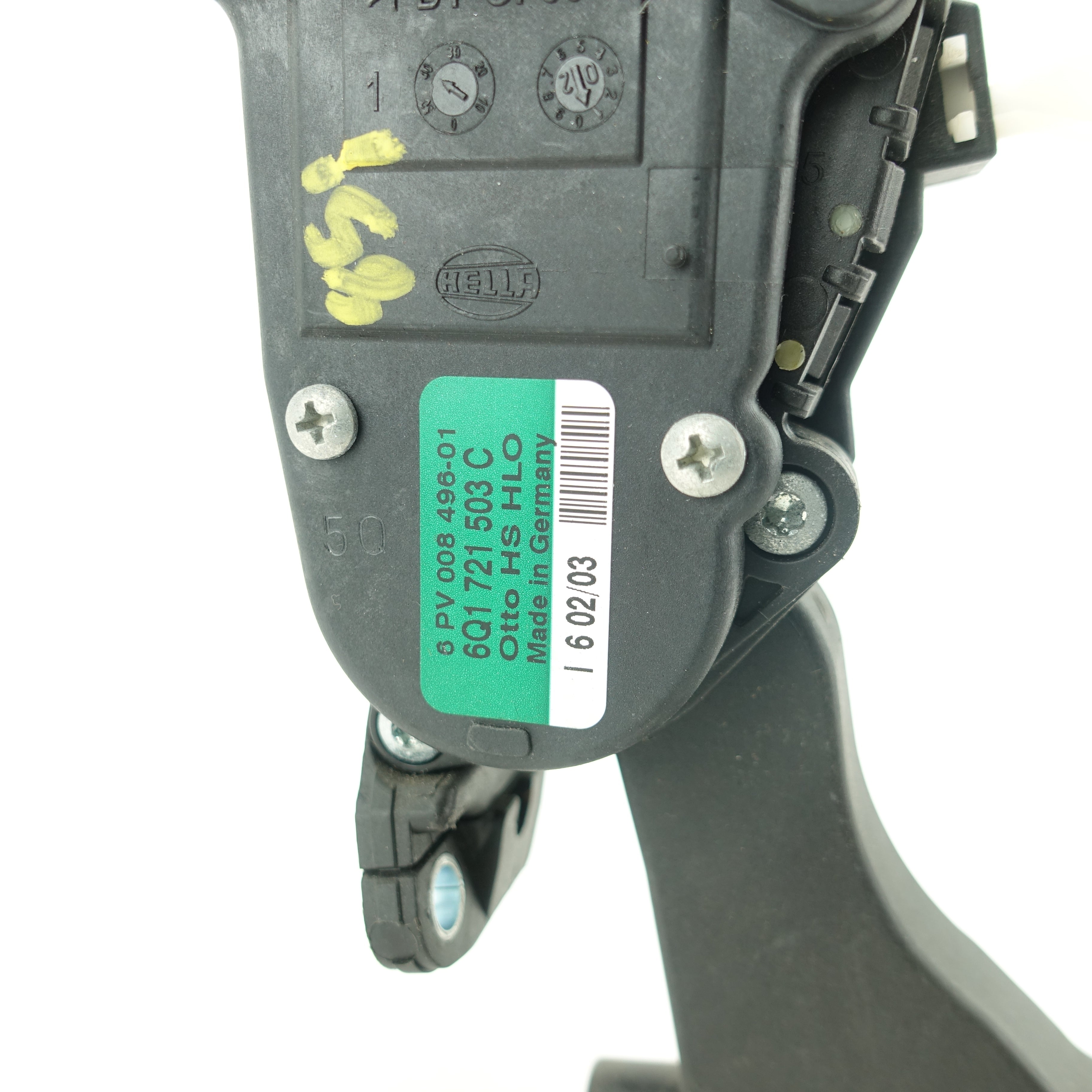 2000 2001 2002 2003 2004 2005 2006 Audi TT Gas Throttle Accelerator Pedal