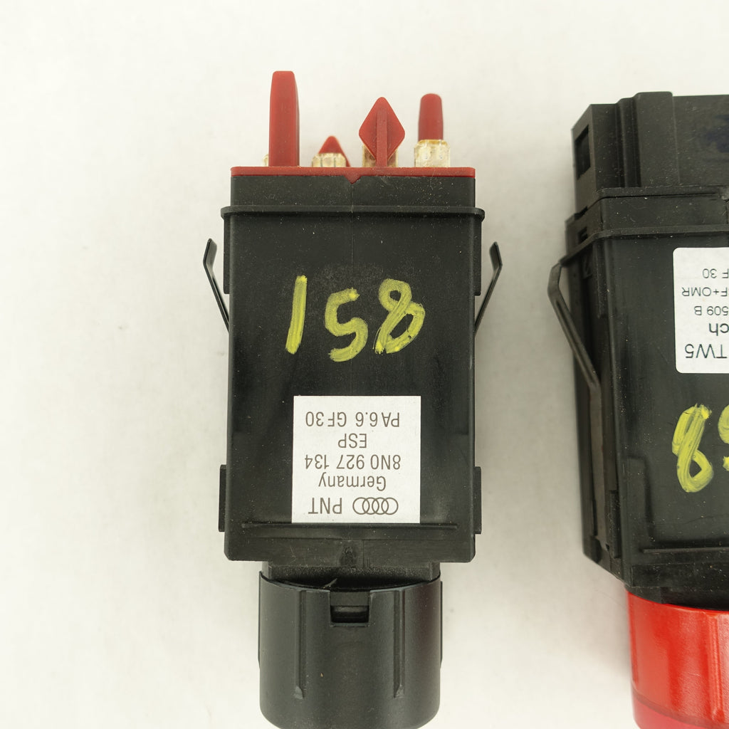 2000 2001 2002 2003 2004 2005 Audi TT ESP Hazards 4 Way Defrost Control Button