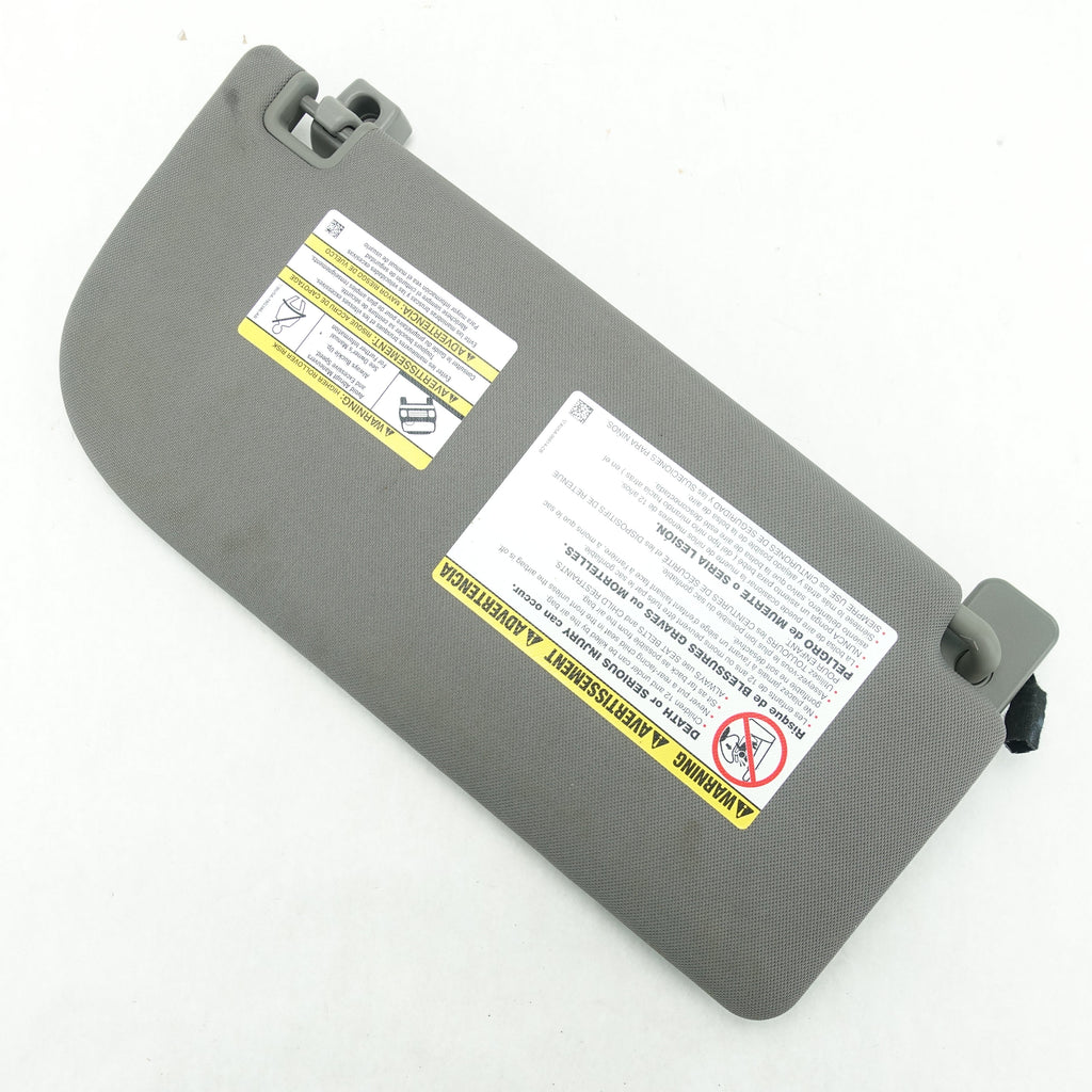 2017 2018 2019 2020 2021 2022 Ford F250 F350 Driver Left Sunvisor Sun Visor Gray