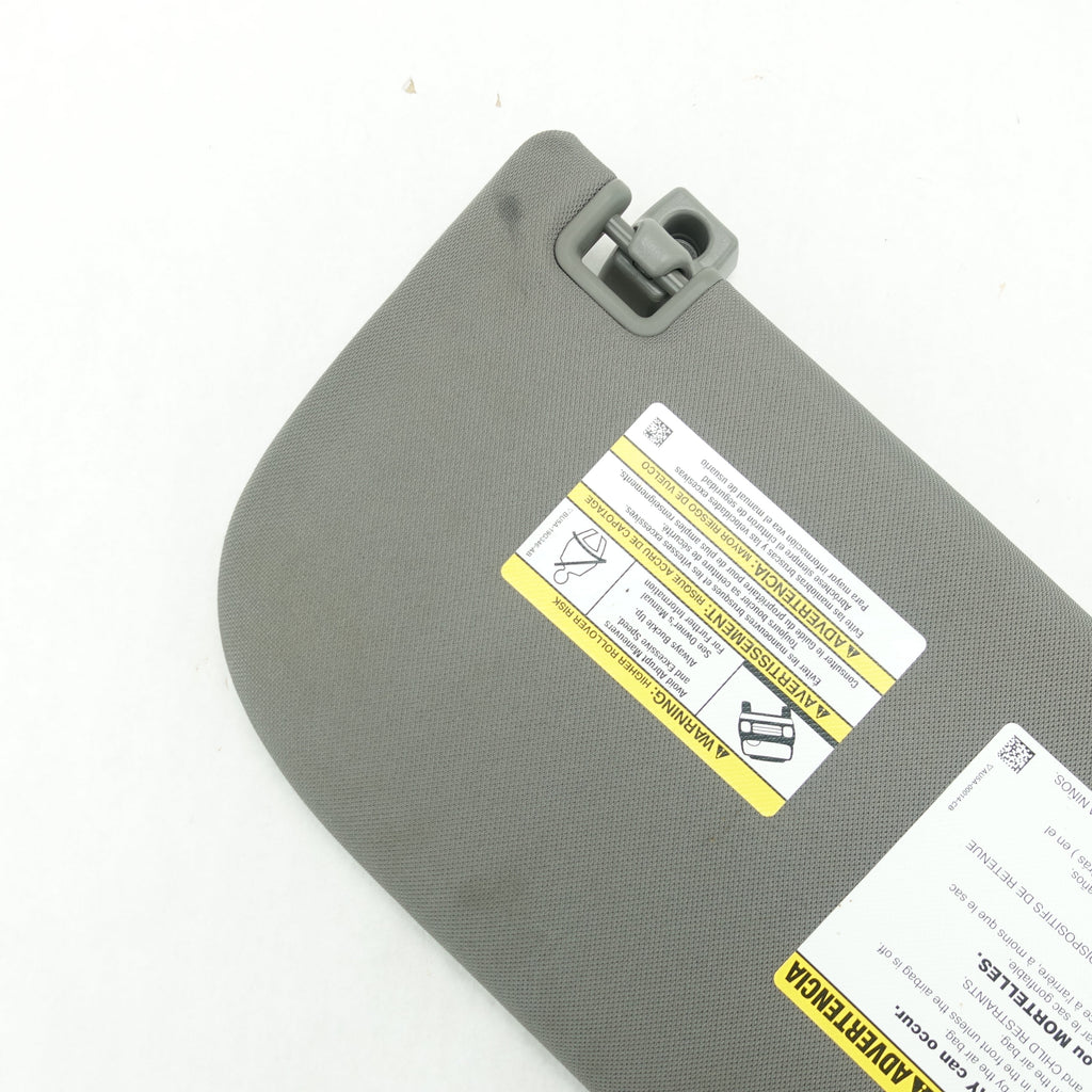 2017 2018 2019 2020 2021 2022 Ford F250 F350 Driver Left Sunvisor Sun Visor Gray