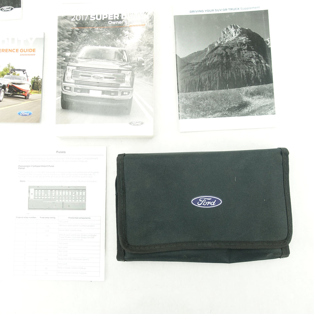 2017 Ford F250 F350 Super Duty Owners Manual Guide Book
