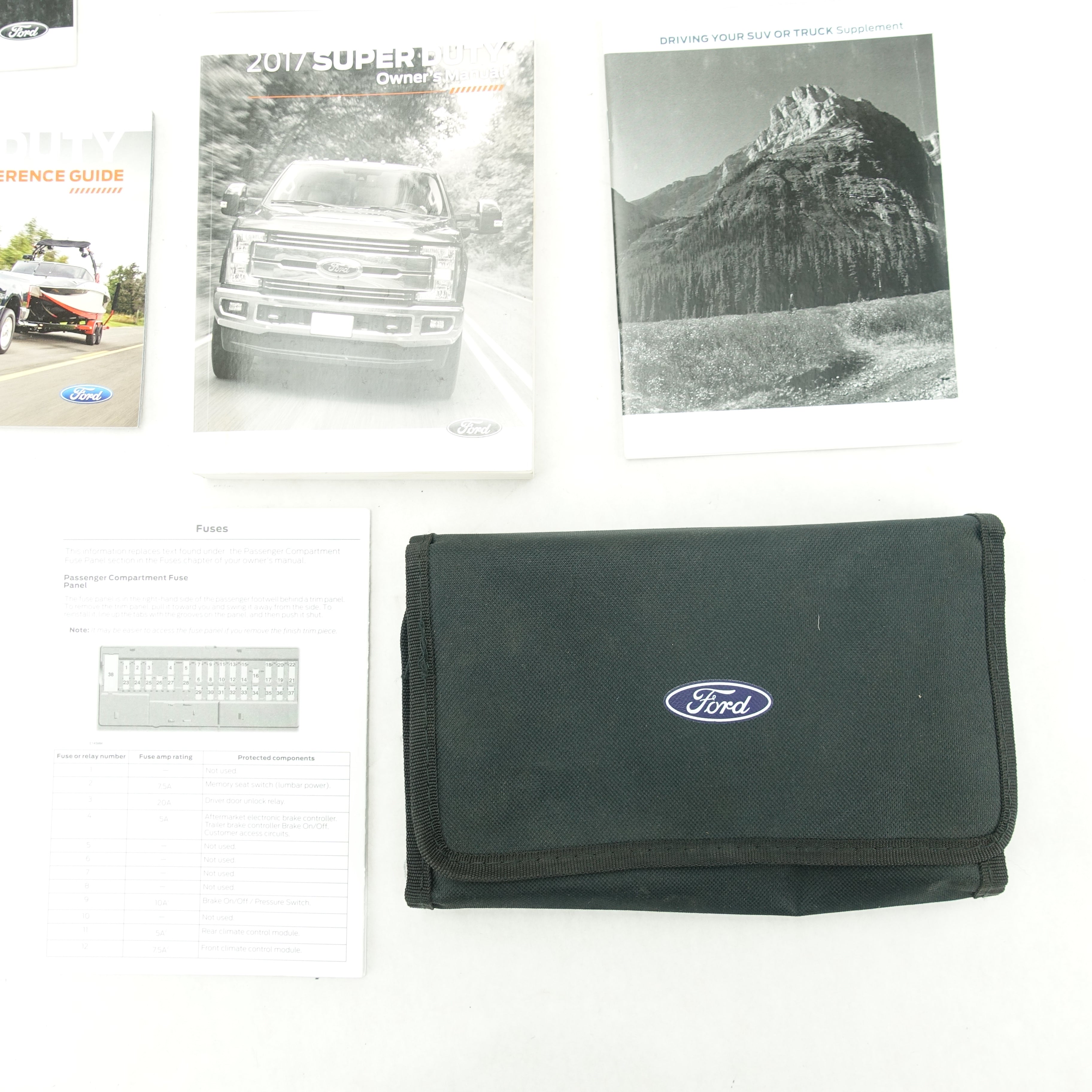 2017 Ford F250 F350 Super Duty Owners Manual Guide Book