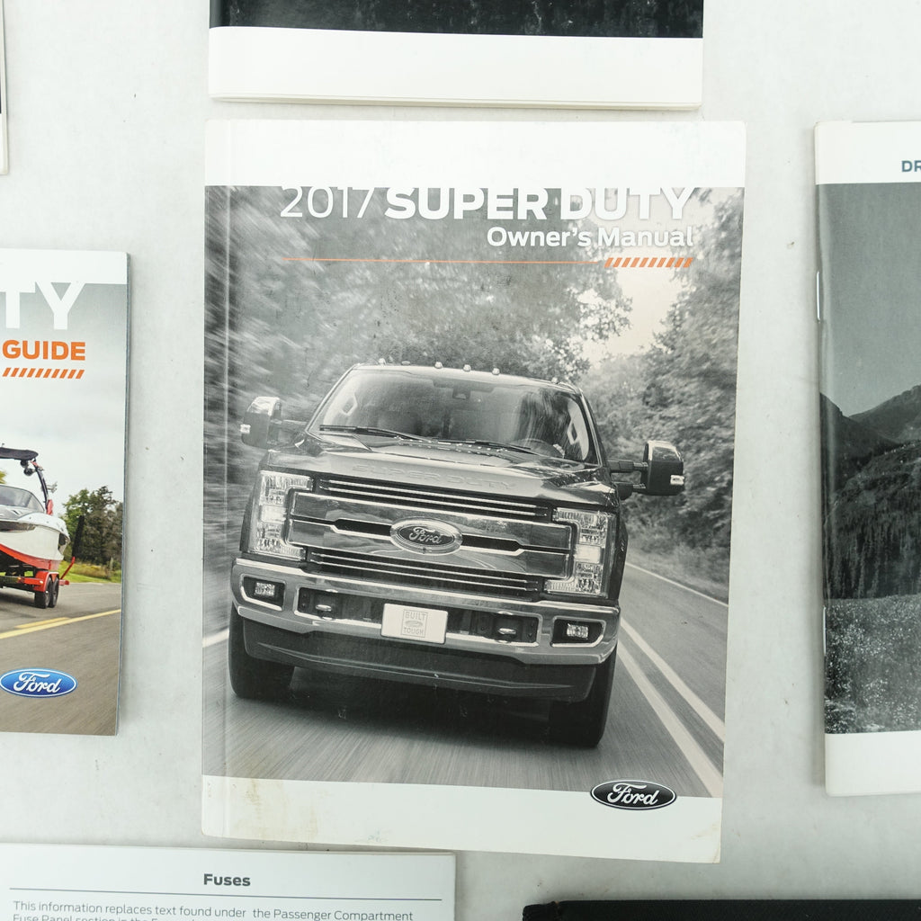 2017 Ford F250 F350 Super Duty Owners Manual Guide Book