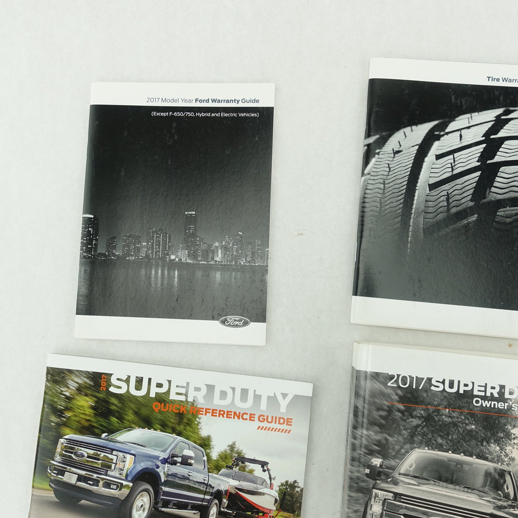 2017 Ford F250 F350 Super Duty Owners Manual Guide Book