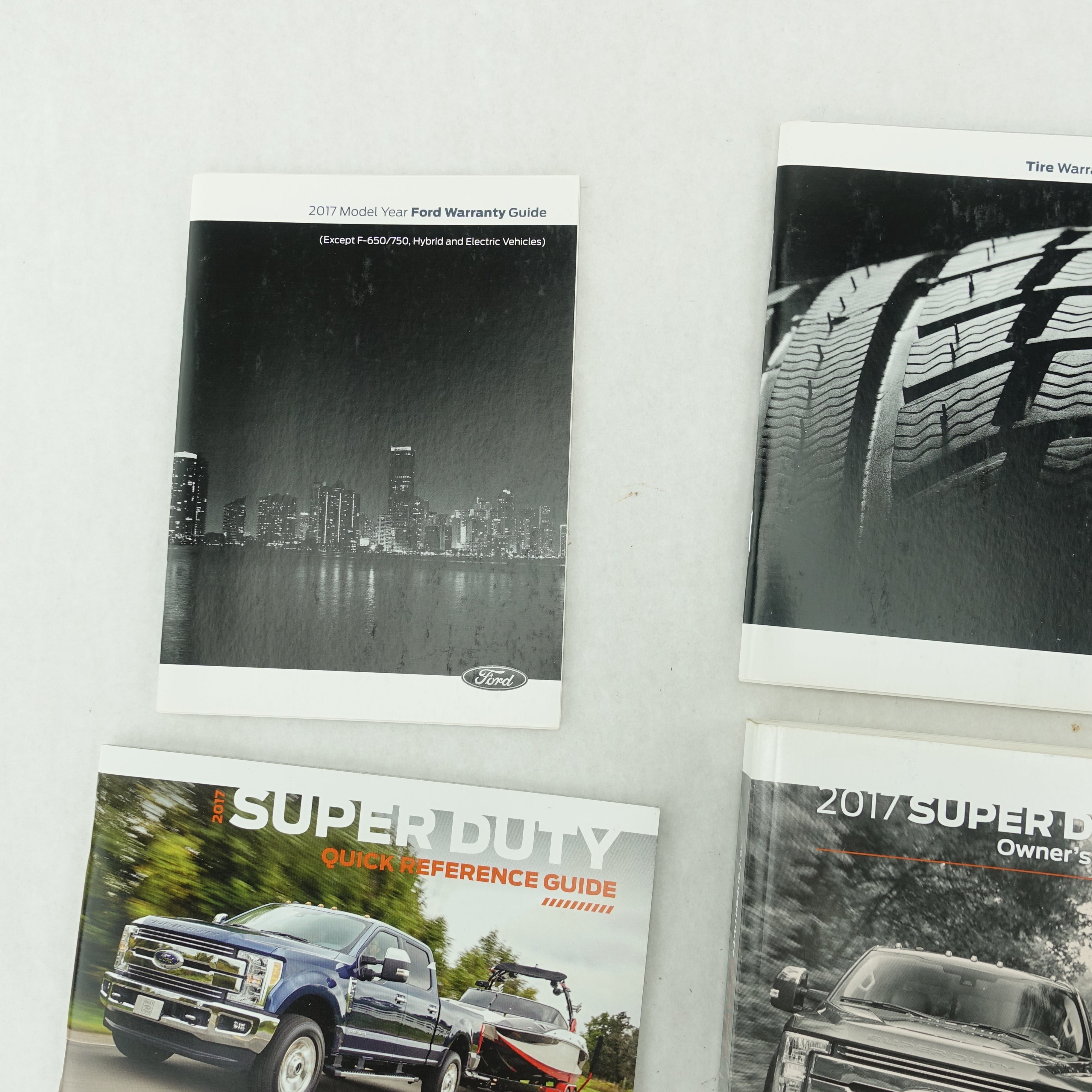 2017 Ford F250 F350 Super Duty Owners Manual Guide Book