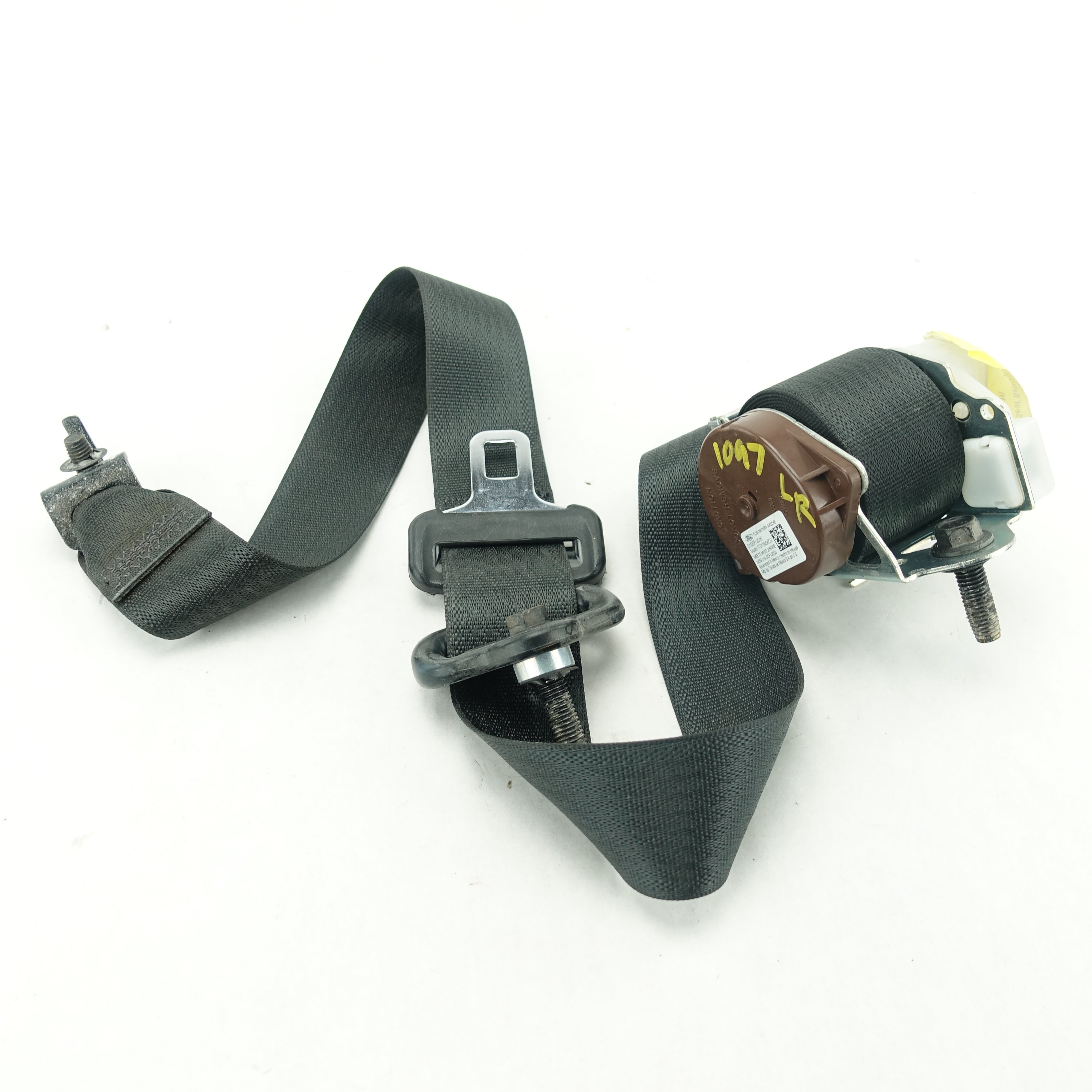2017 2018 2019 2020 2021 2022 Ford F250 F350 Left Rear Seat Belt Black