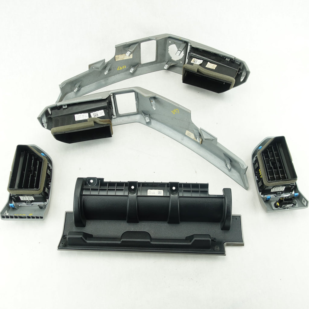 2017 2018 2019 2020 2021 Ford F250 Lariat Dash Center Air Vent Trim Upper Glove Box Set