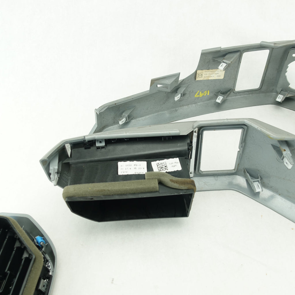 2017 2018 2019 2020 2021 Ford F250 Lariat Dash Center Air Vent Trim Upper Glove Box Set