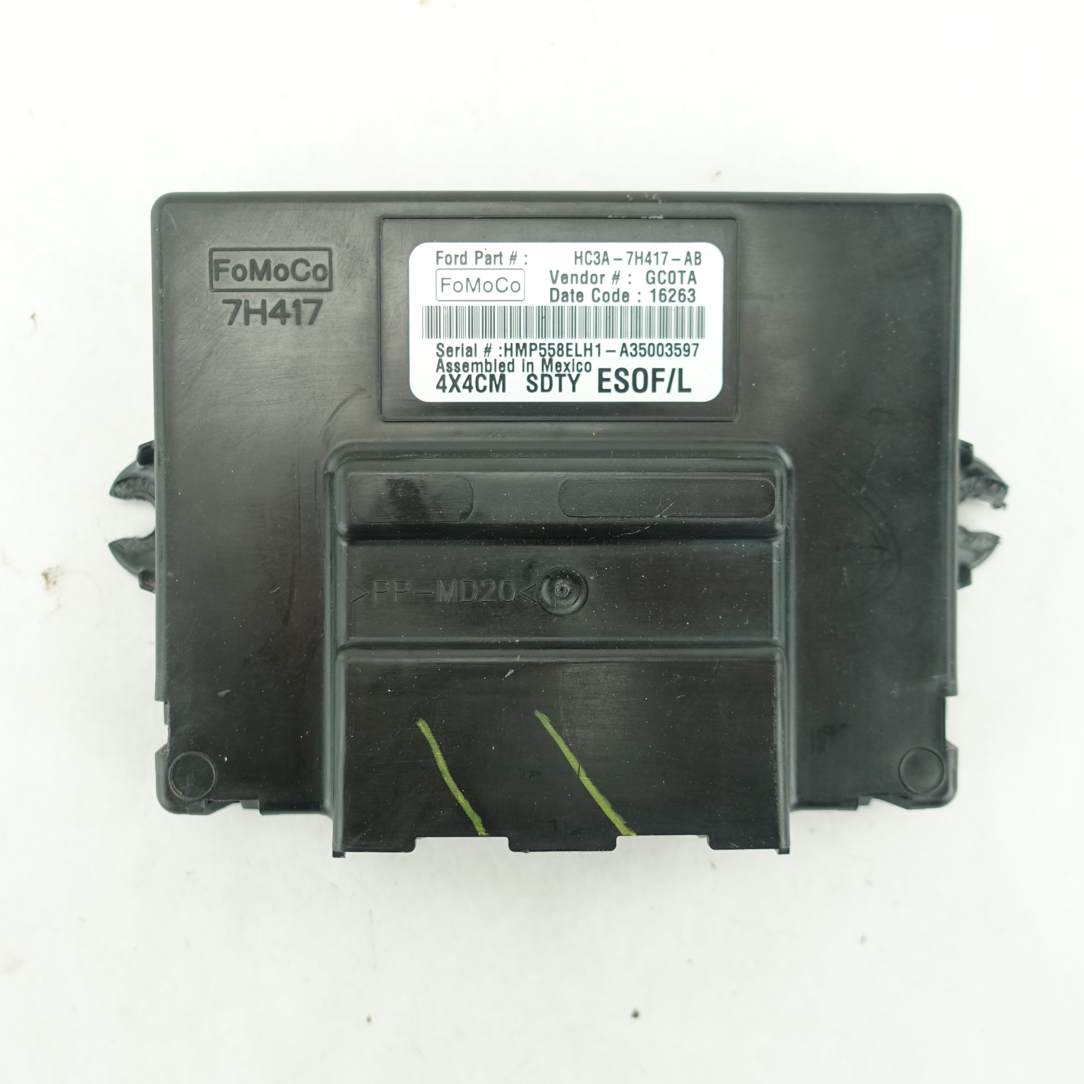 2017 2018 2019 2020 2021 Ford F250 F350 Transfer Case Control Module Computer