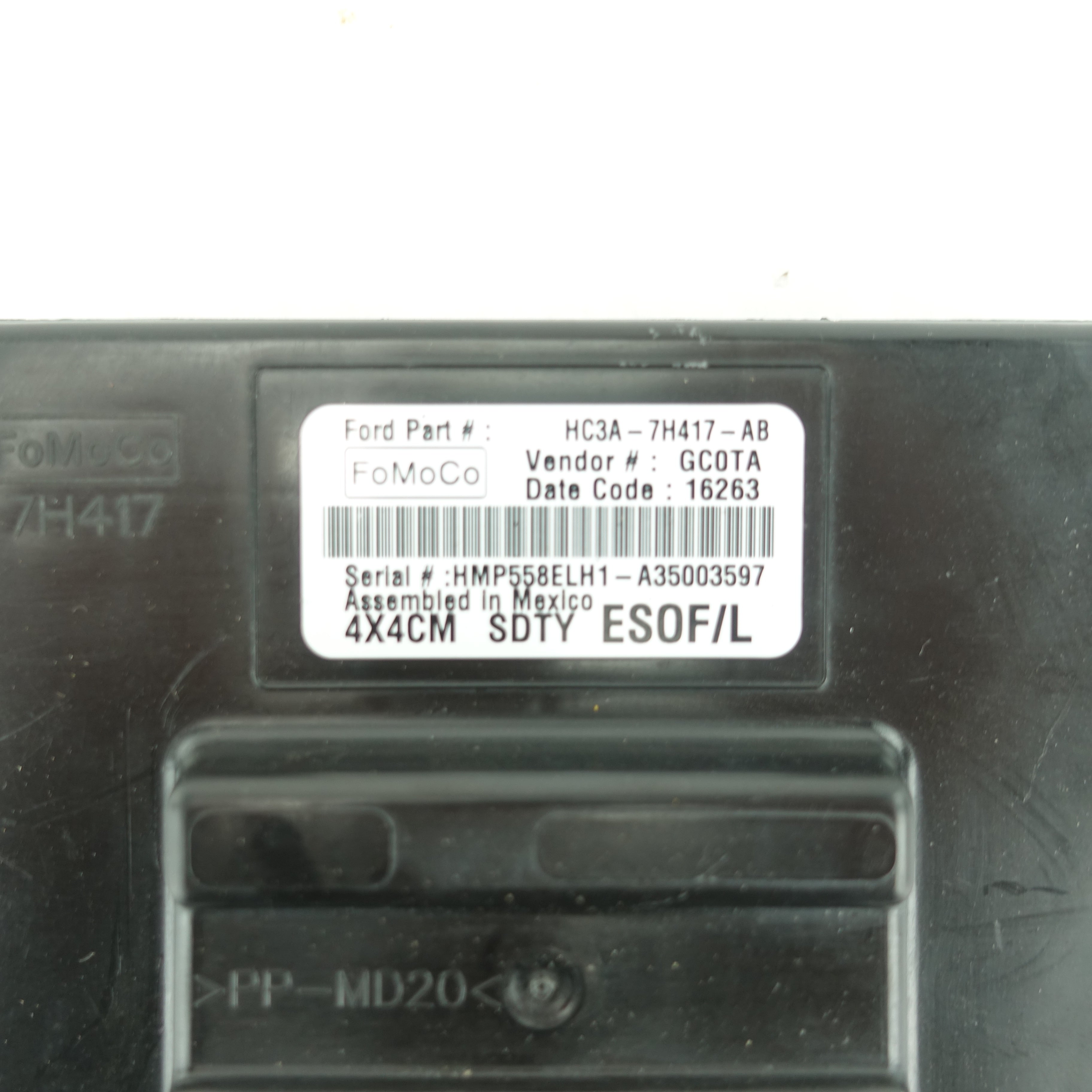 2017 2018 2019 2020 2021 Ford F250 F350 Transfer Case Control Module Computer