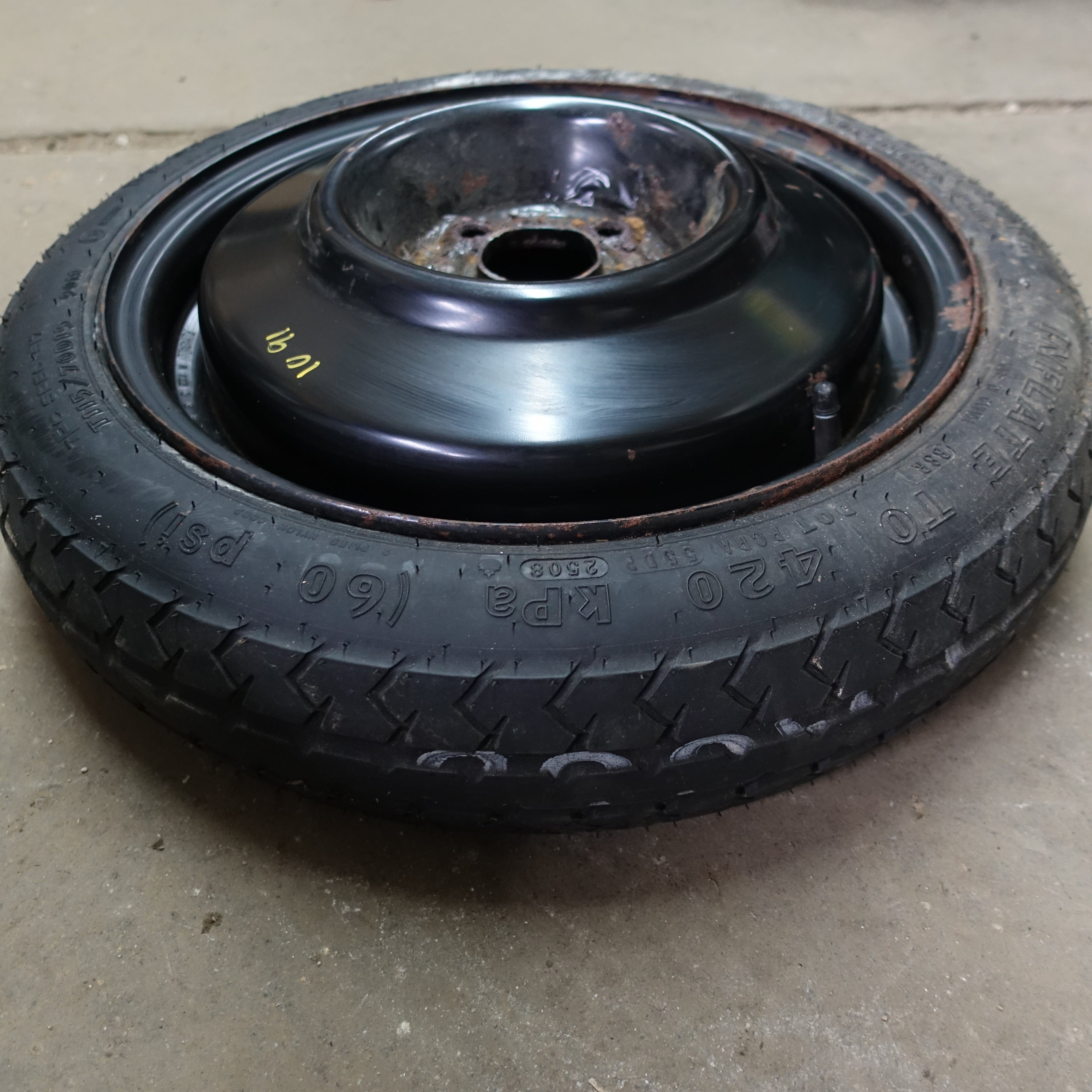 2005 2006 2007 Chevy Cobalt 4 Lug 15 Inch Spare Emergency Tire Wheel Rim Ring