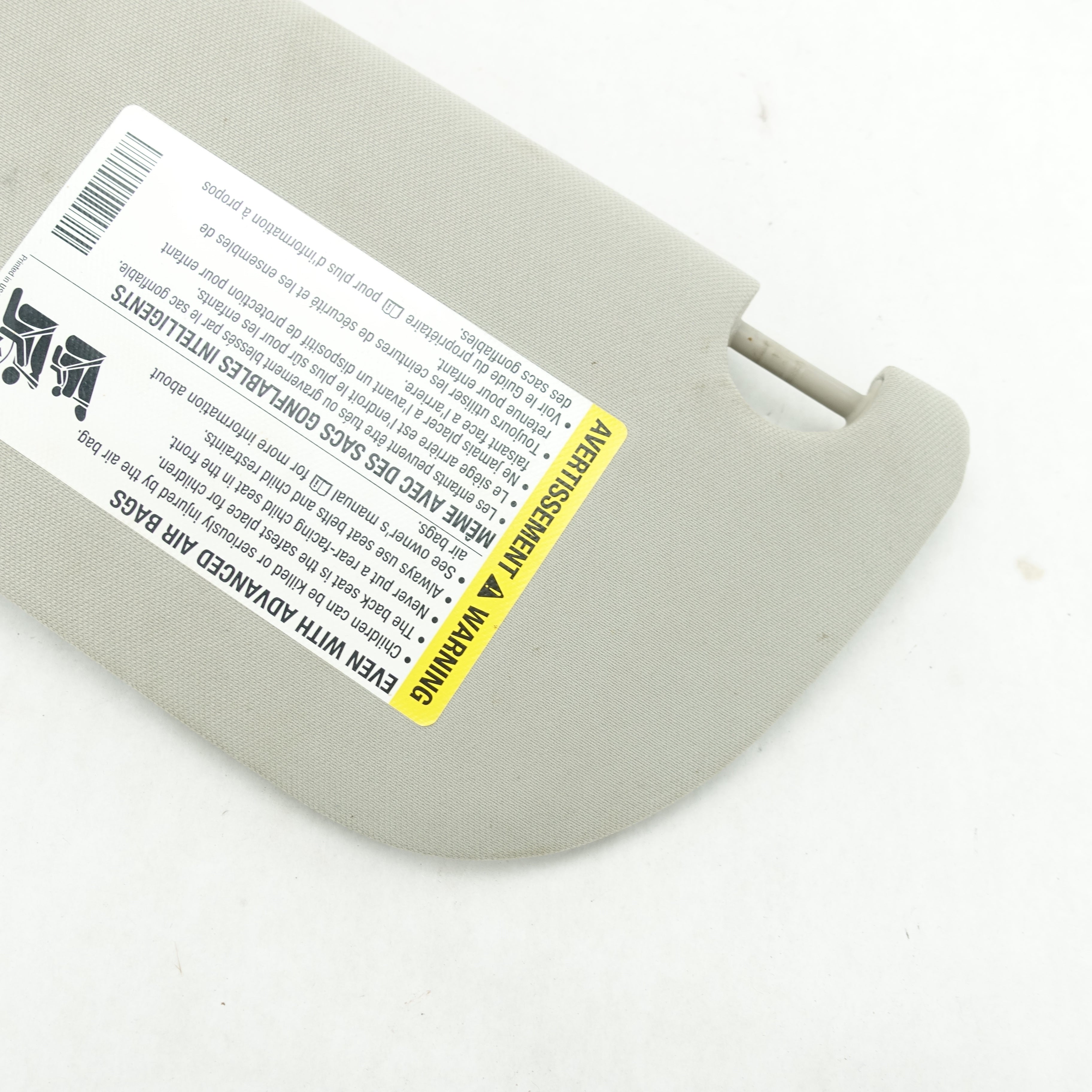 2005 2006 2007 2008 2009 2010 Chevy Cobalt Passenger Right Sunvisor Sun Visor
