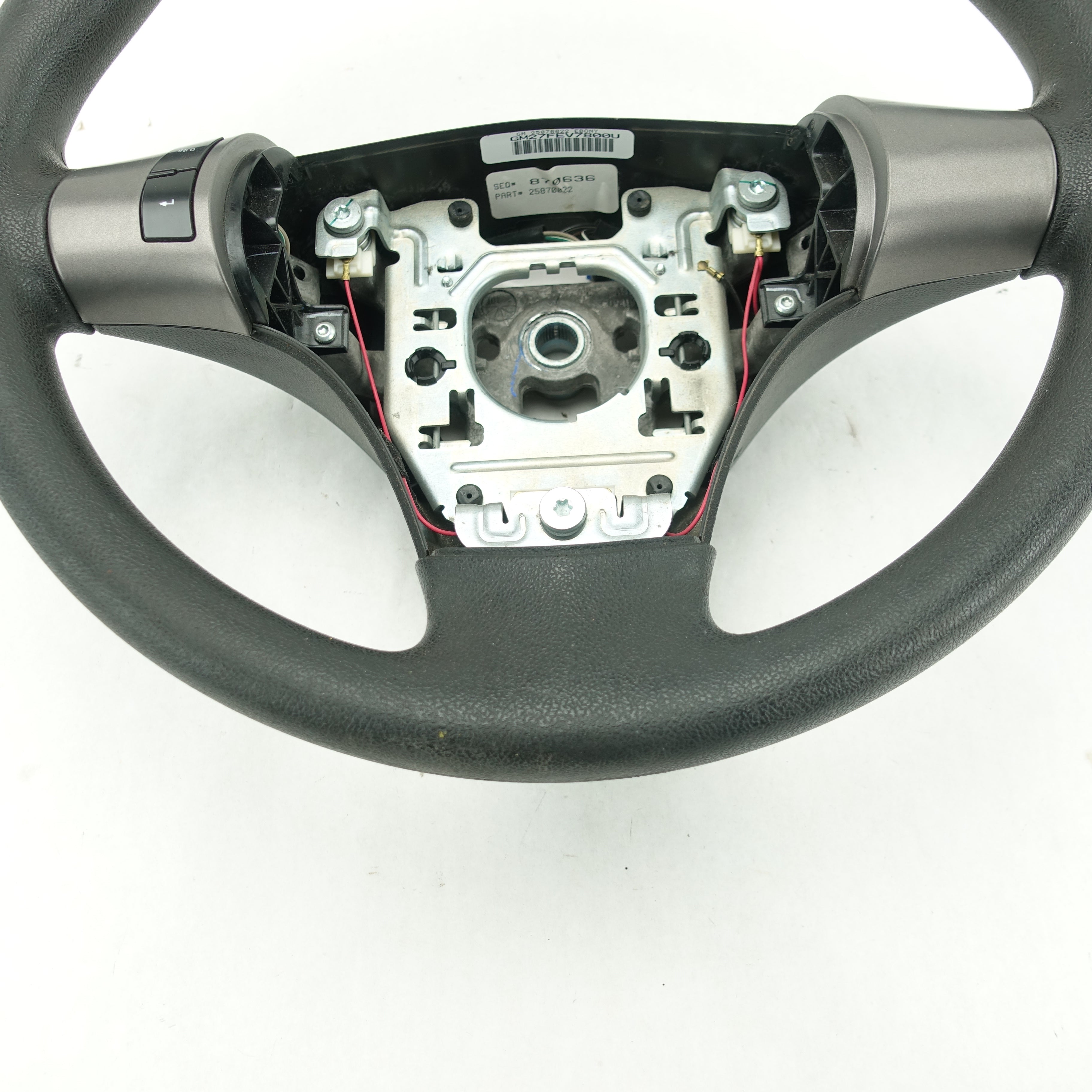 2007 2008 2009 2010 Chevy Cobalt Steering Wheel Black
