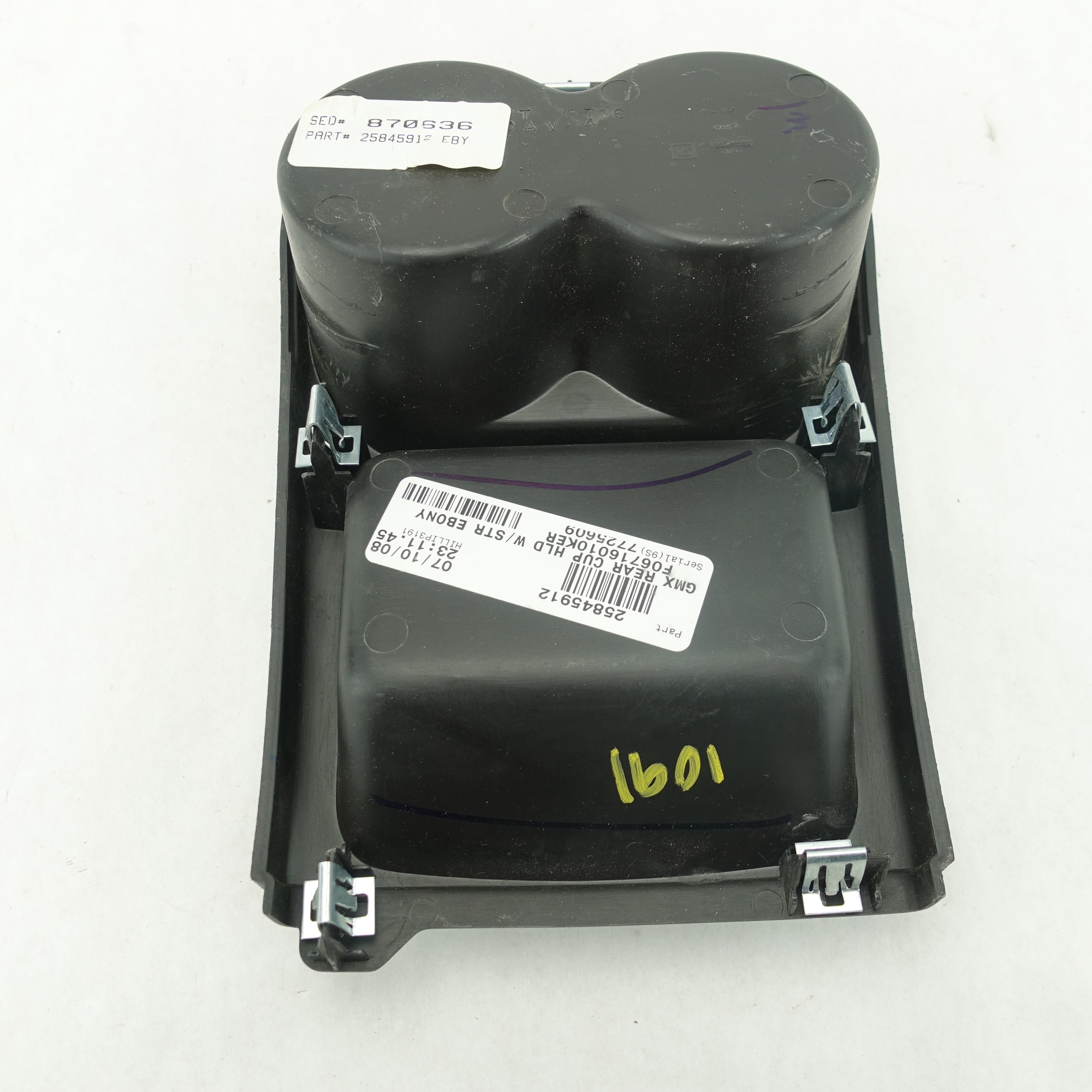 2005 2006 2007 2008 2009 Chevy Cobalt Center Console Cupholder Cup Holder Black