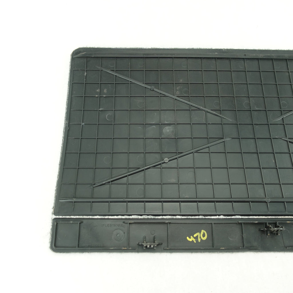 2008 2009 2010 Town & Country Caravan Left 3rd Row Black Floor Carpet Flap Cover