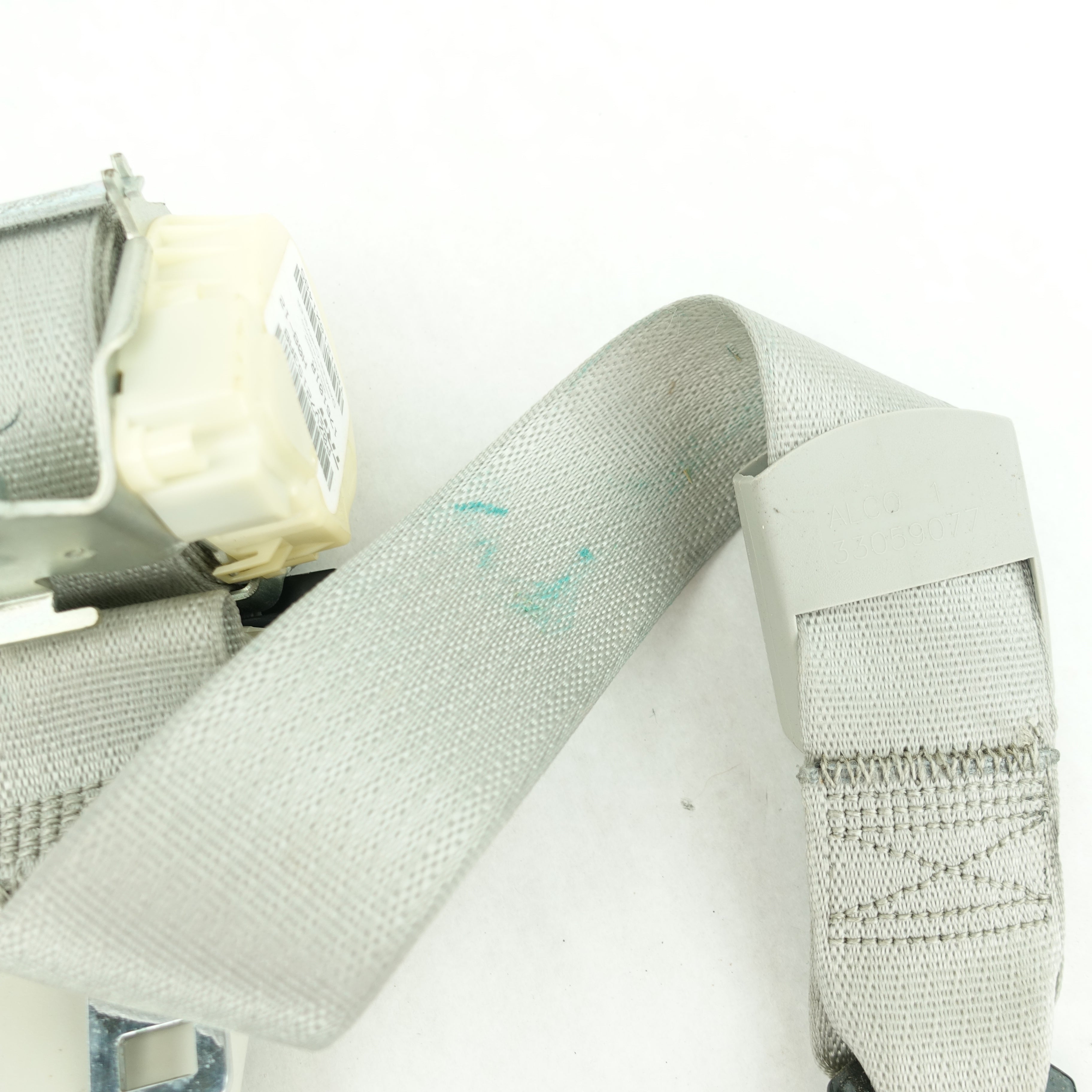 2011 2012 2013 2014 Caravan Town & Country 3rd Row Right Rear Seat Belt Gray