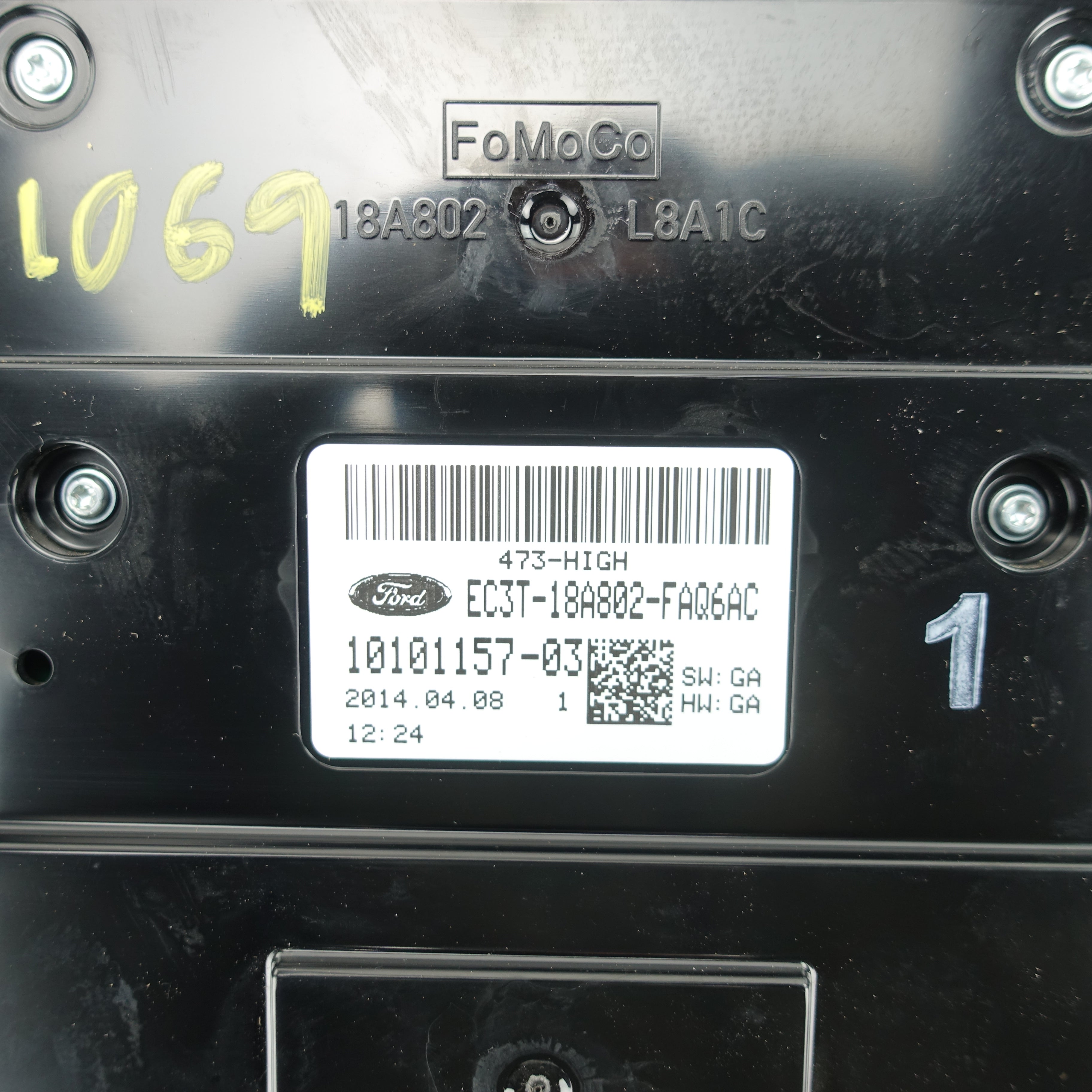 2013 2014 2015 2016 Ford F250 F350 Radio Climate Heat Ac Temp Control Panel