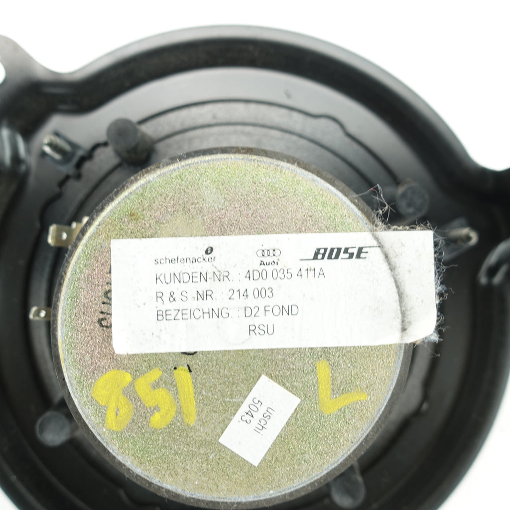 2001 2002 2003 2004 2005 Audi TT Left Rear Wall Speaker
