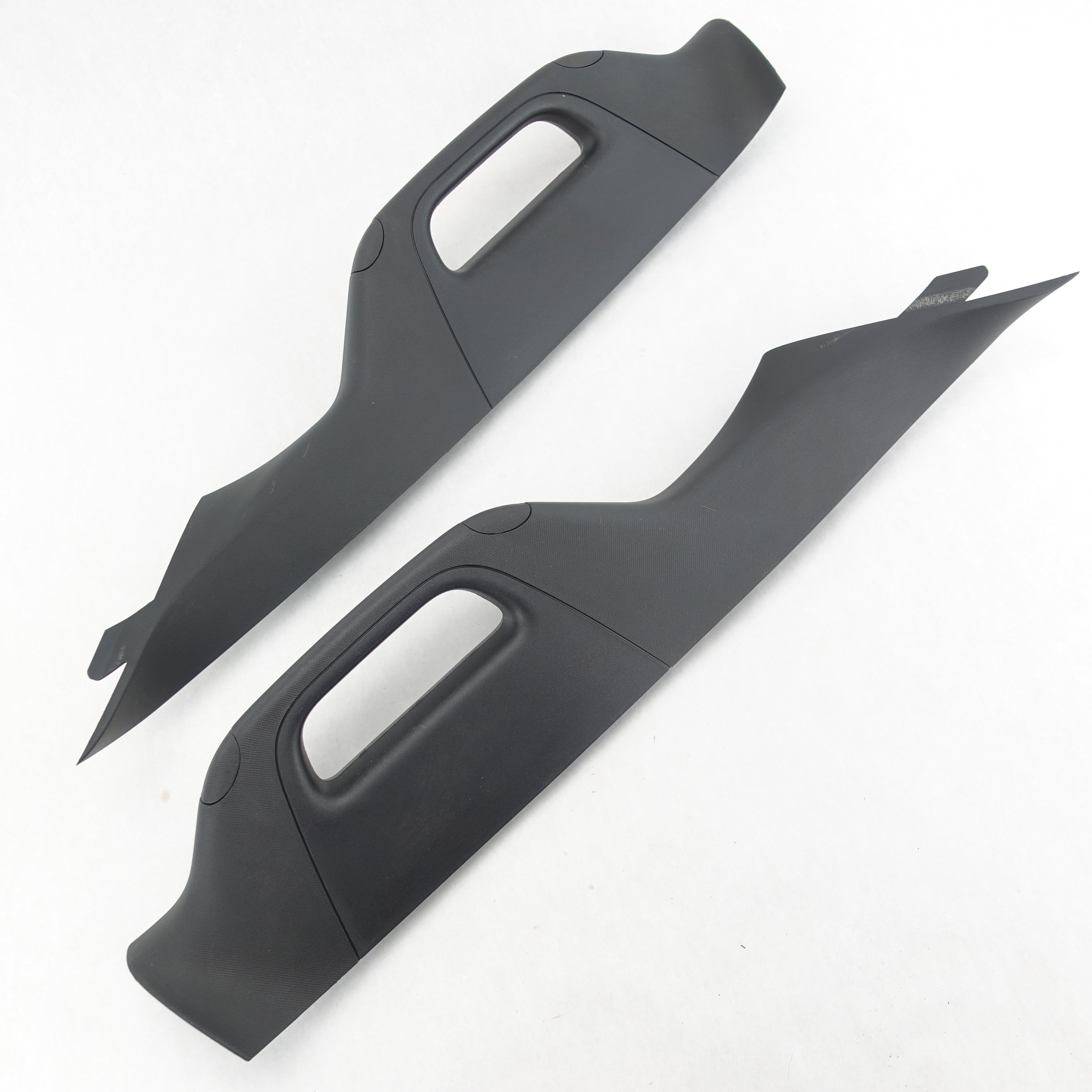 2011 2012 2013 2014 15 Ford F250 F350 A Pillar Left Right Set Grab Handle Black
