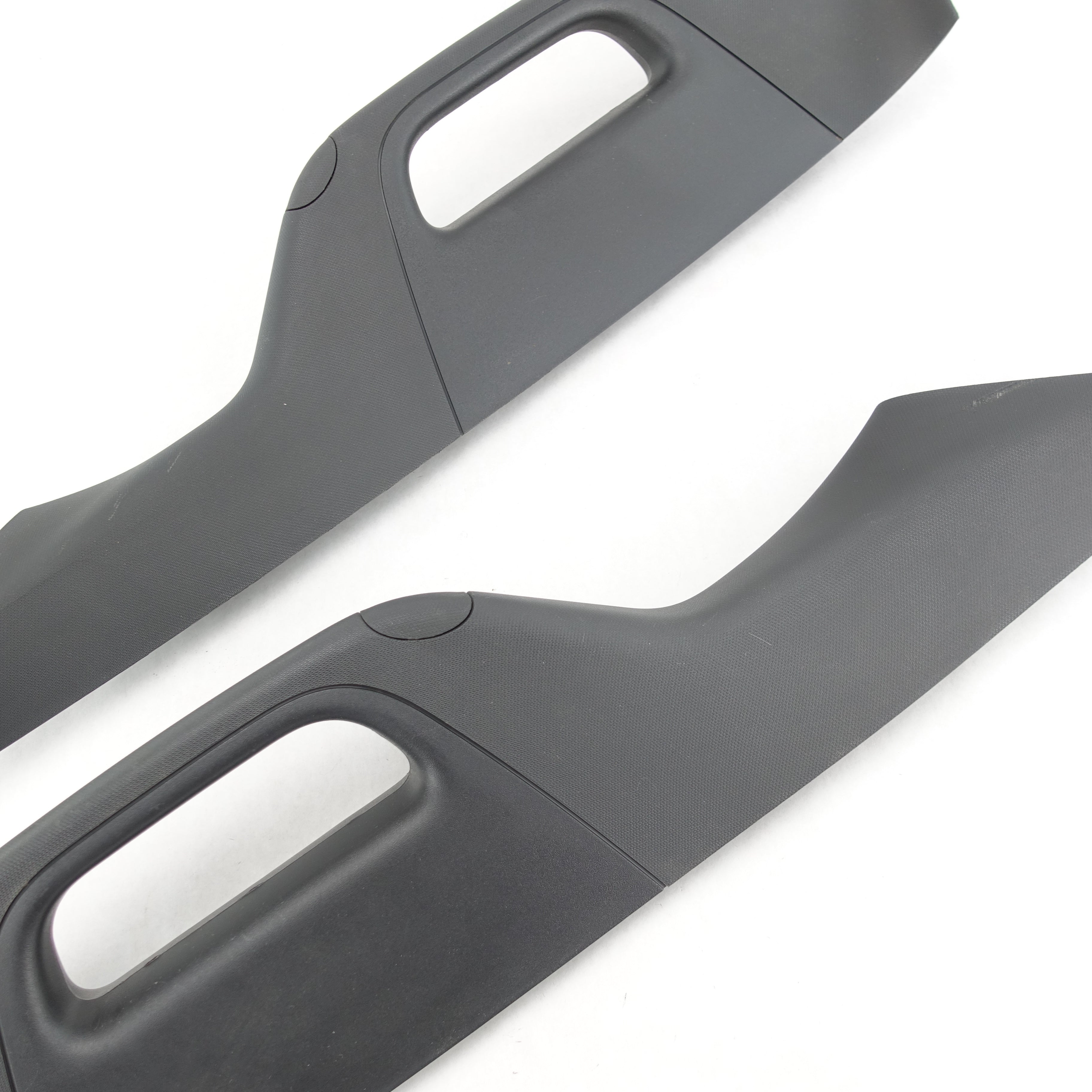 2011 2012 2013 2014 15 Ford F250 F350 A Pillar Left Right Set Grab Handle Black