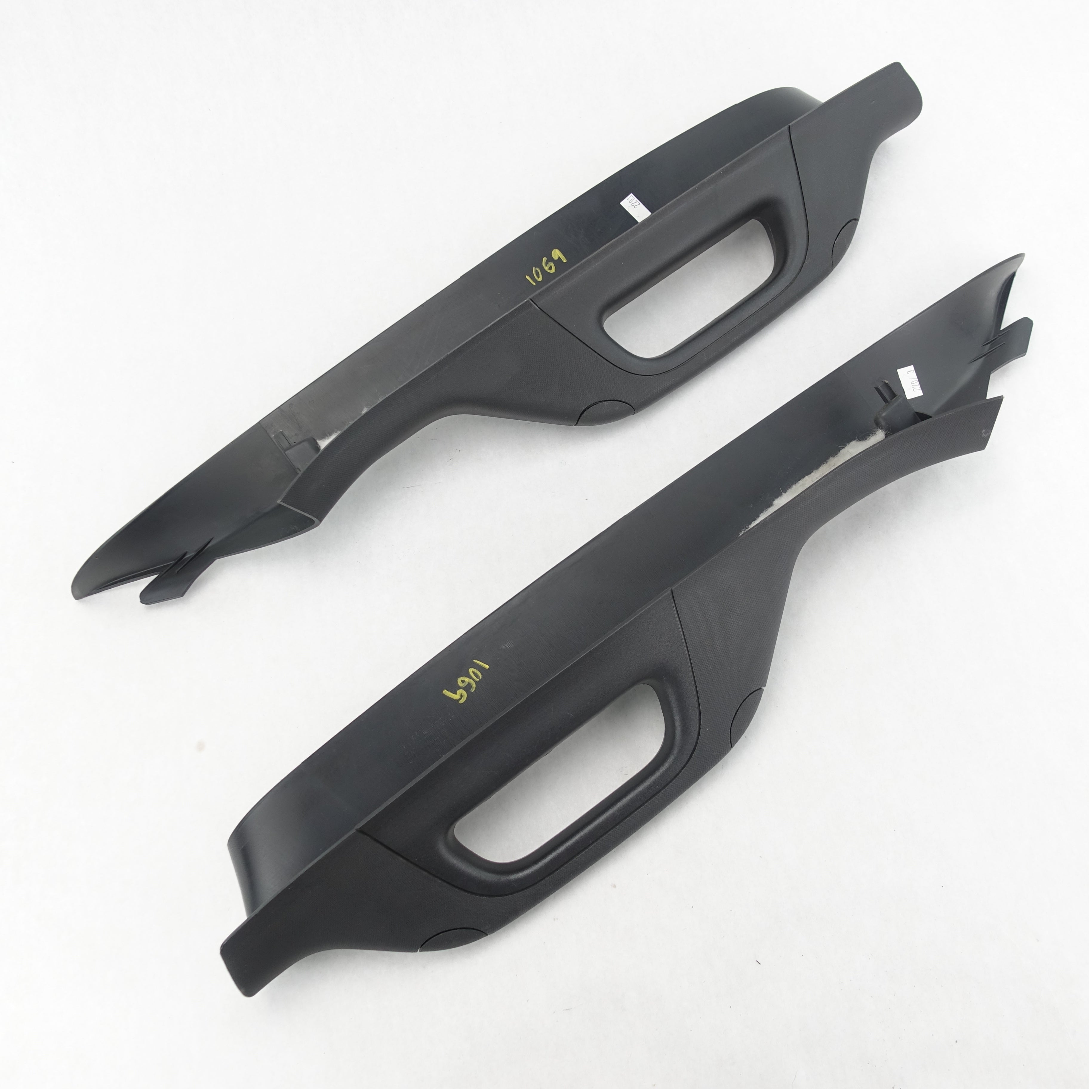 2011 2012 2013 2014 15 Ford F250 F350 A Pillar Left Right Set Grab Handle Black