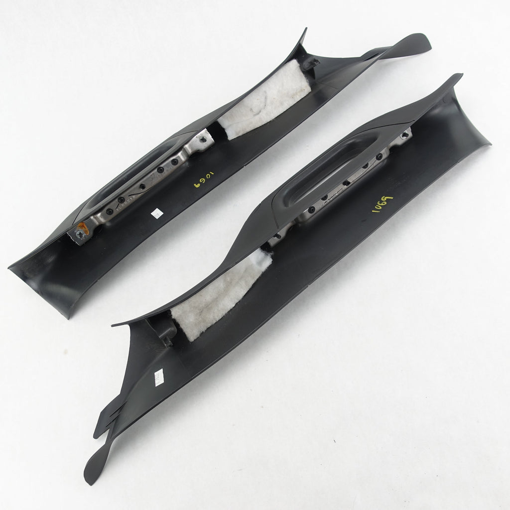 2011 2012 2013 2014 15 Ford F250 F350 A Pillar Left Right Set Grab Handle Black