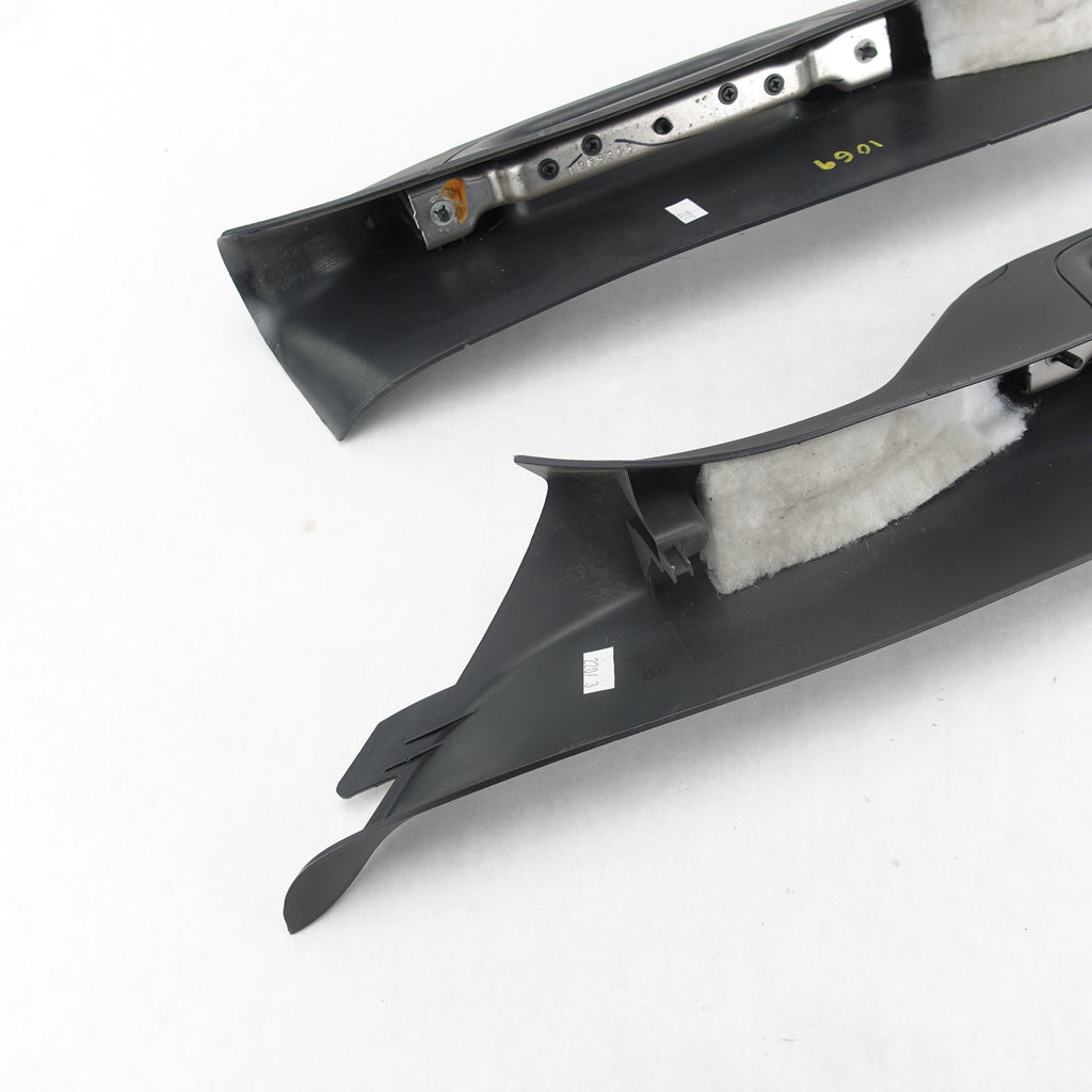 2011 2012 2013 2014 15 Ford F250 F350 A Pillar Left Right Set Grab Handle Black