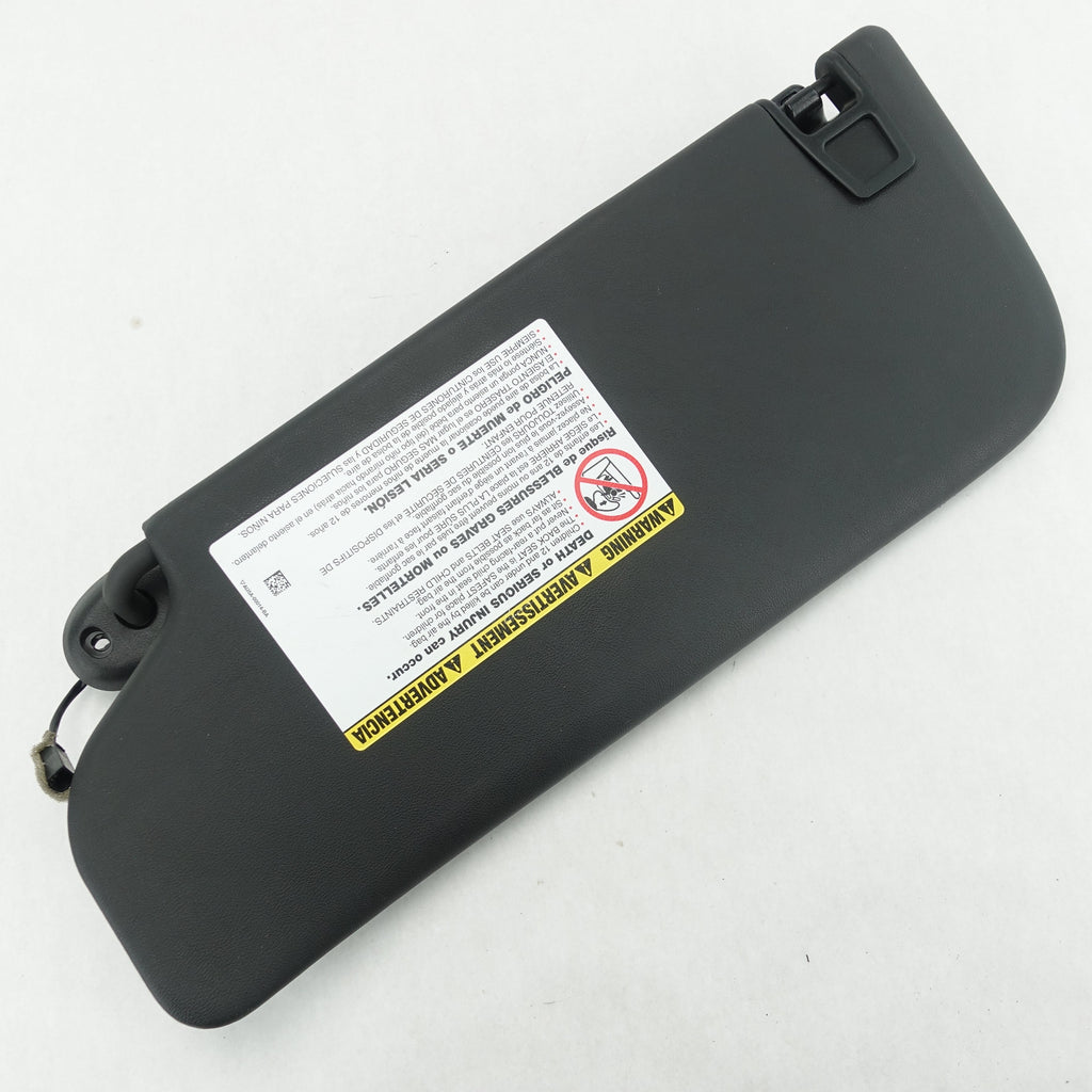 2011 2012 2013 2014 2015 Ford F250 F350 Passenger Right Sunvisor Sun Visor Black