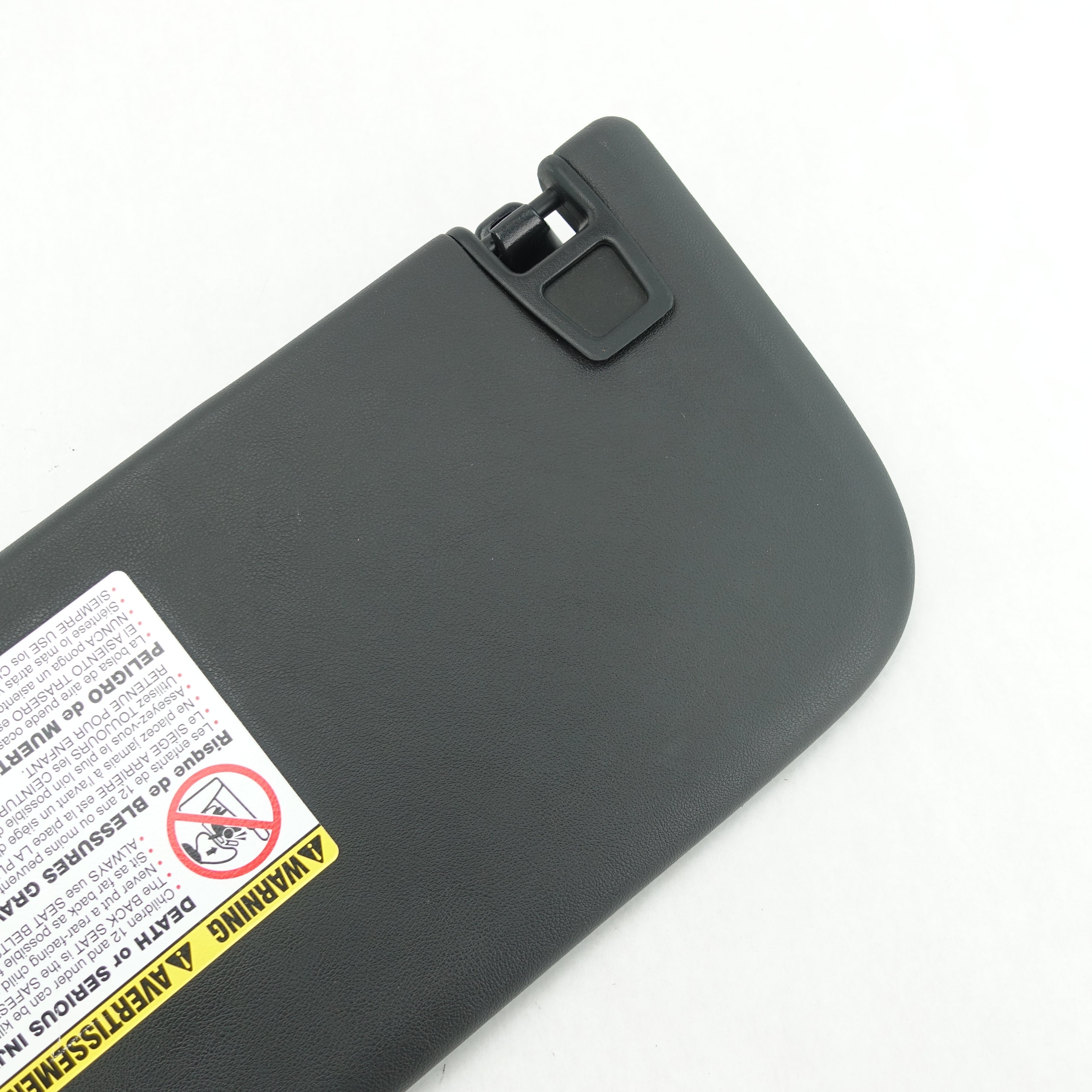 2011 2012 2013 2014 2015 Ford F250 F350 Passenger Right Sunvisor Sun Visor Black