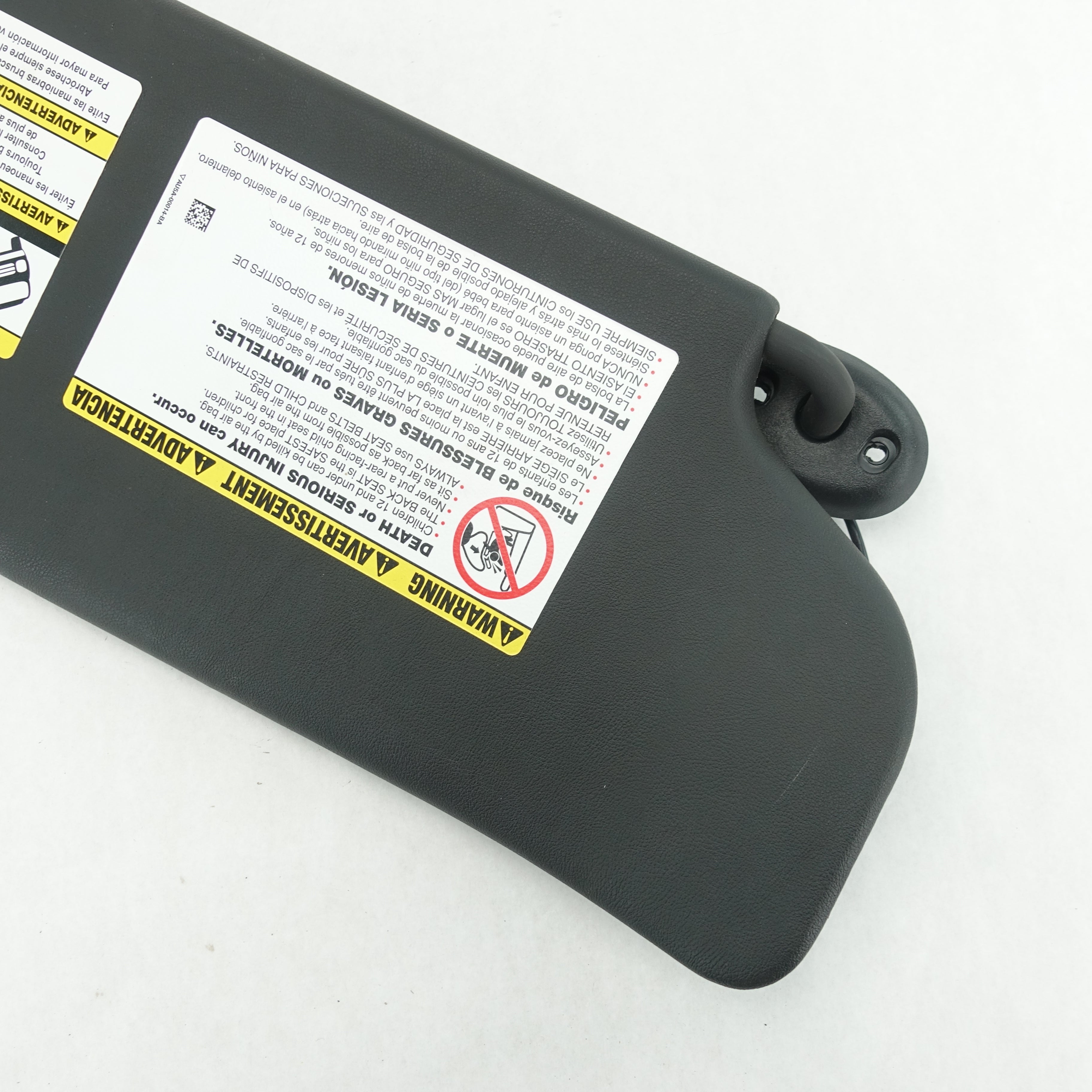 2011 2012 2013 2014 2015 16 Ford F250 F350 Driver Left Sunvisor Sun Visor Black