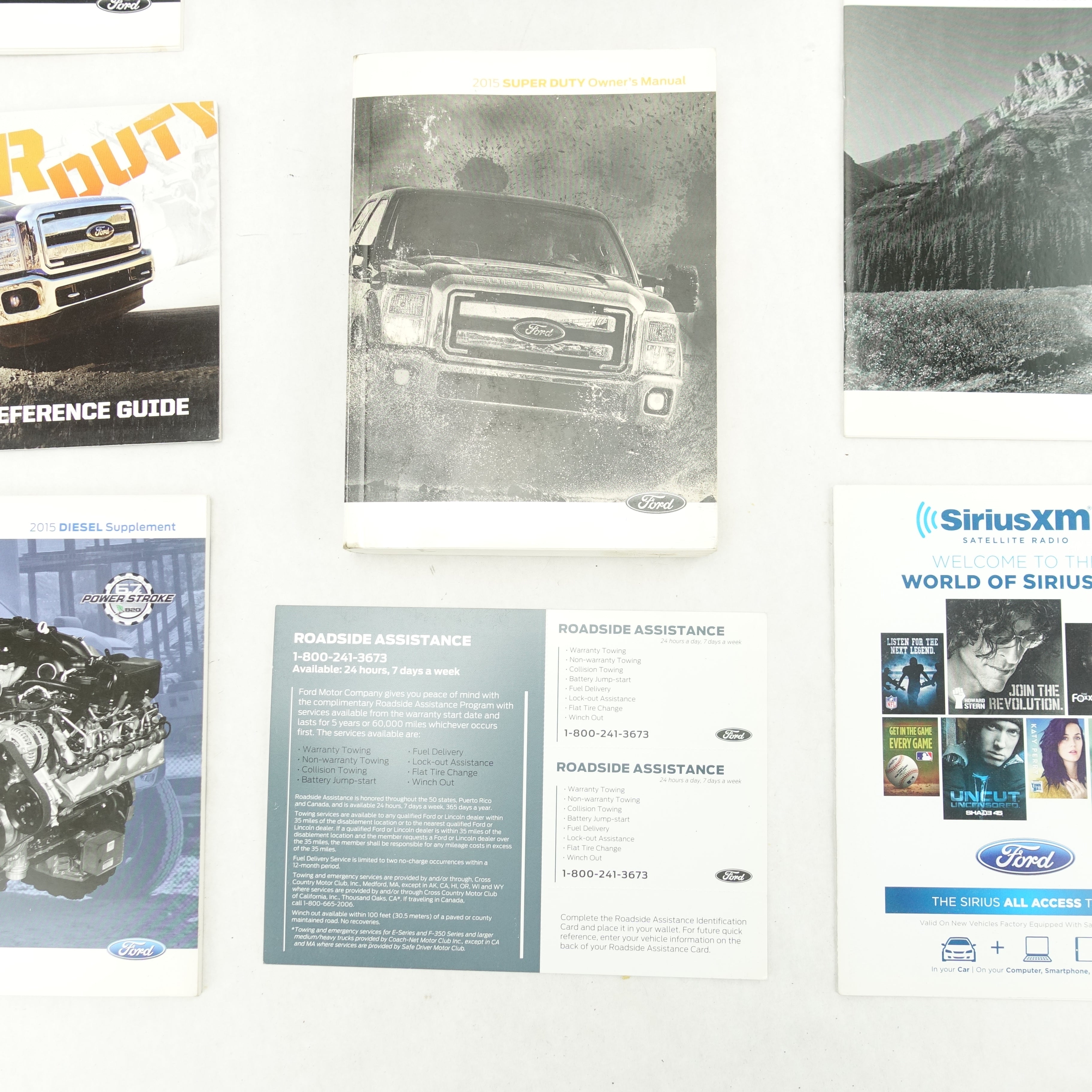 2015 Ford F250 F350 Super Duty Owners Operators Manual Book