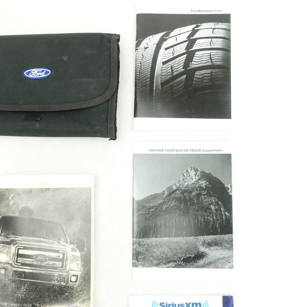 2015 Ford F250 F350 Super Duty Owners Operators Manual Book