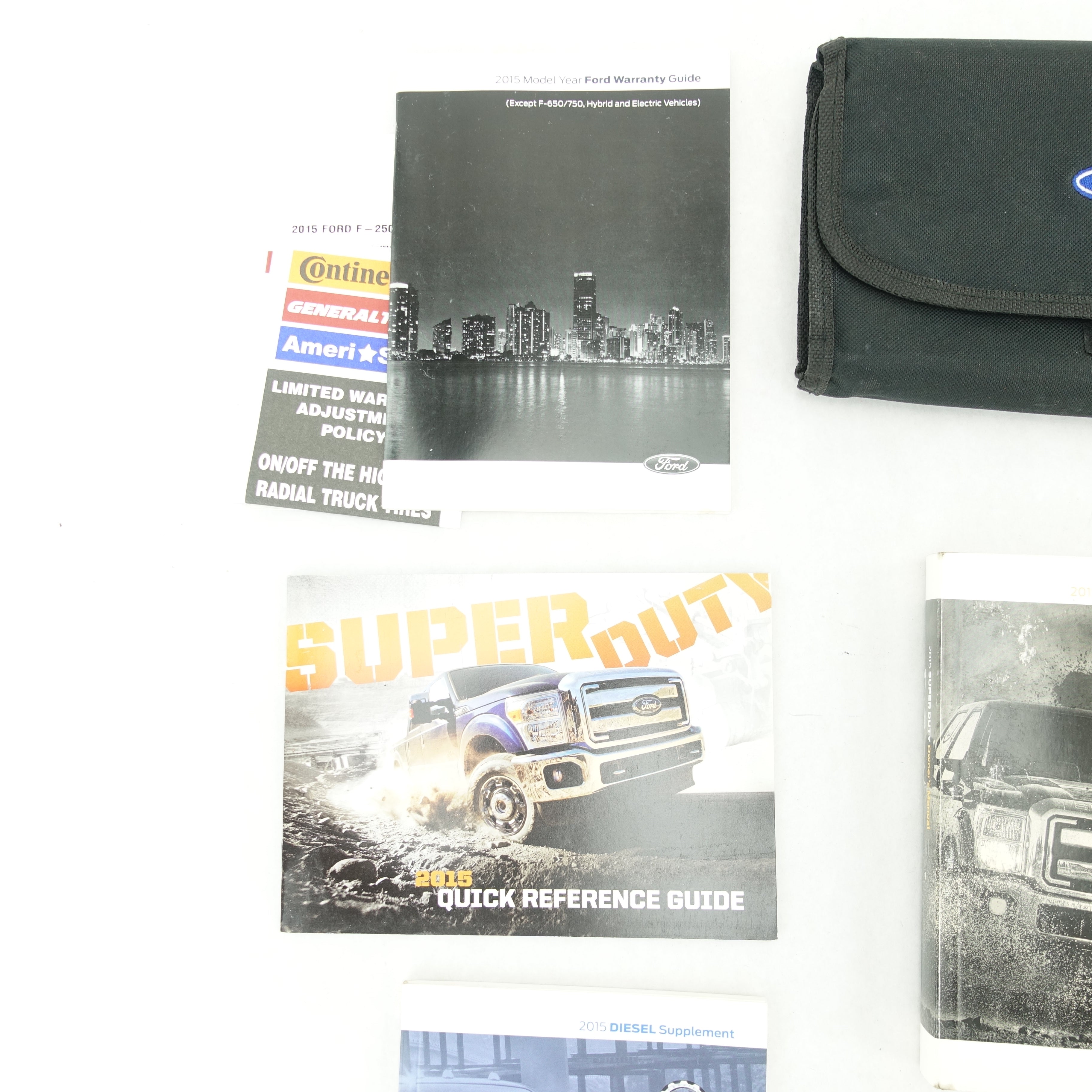 2015 Ford F250 F350 Super Duty Owners Operators Manual Book