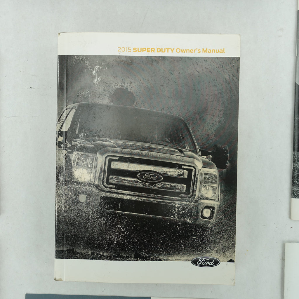 2015 Ford F250 F350 Super Duty Owners Operators Manual Book
