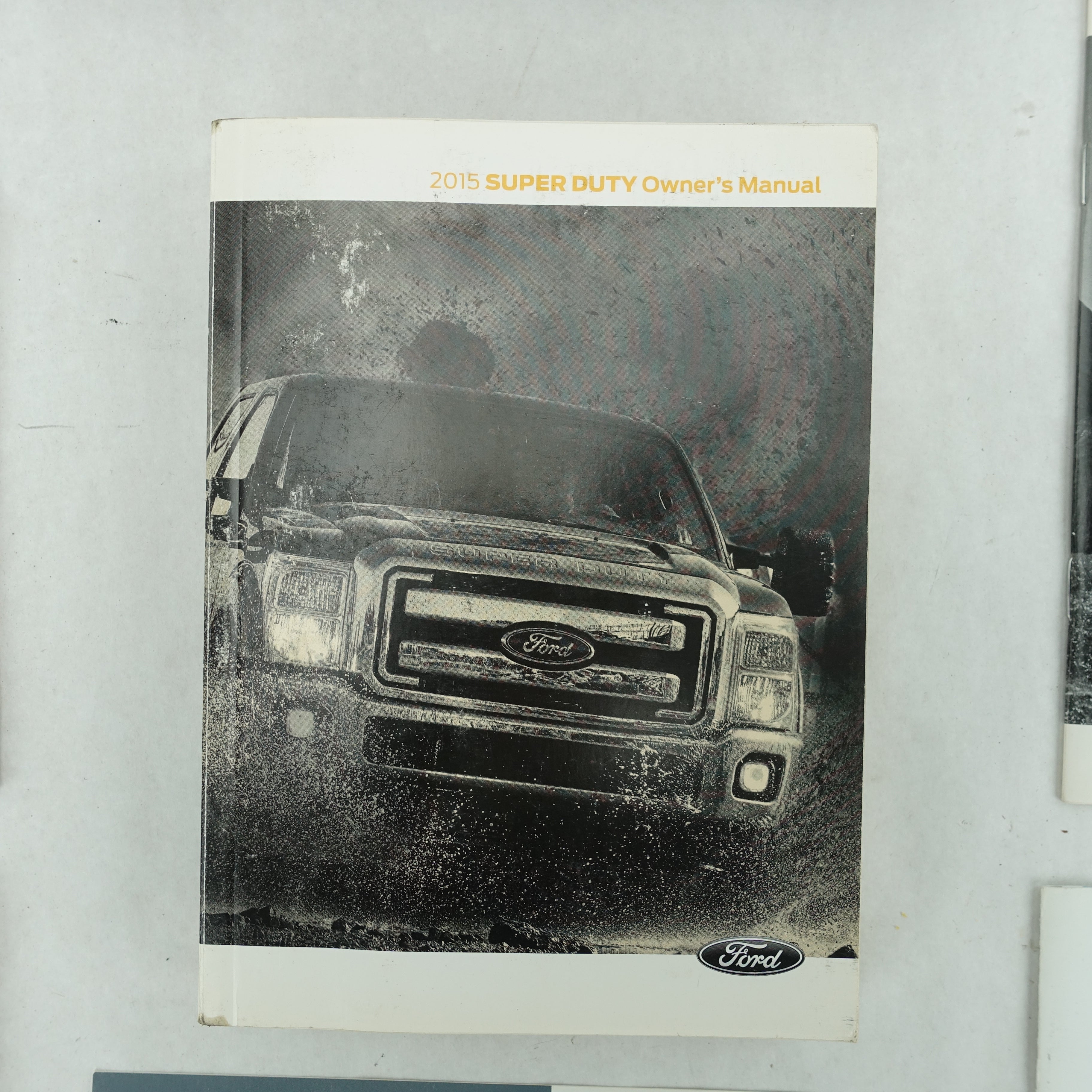 2015 Ford F250 F350 Super Duty Owners Operators Manual Book