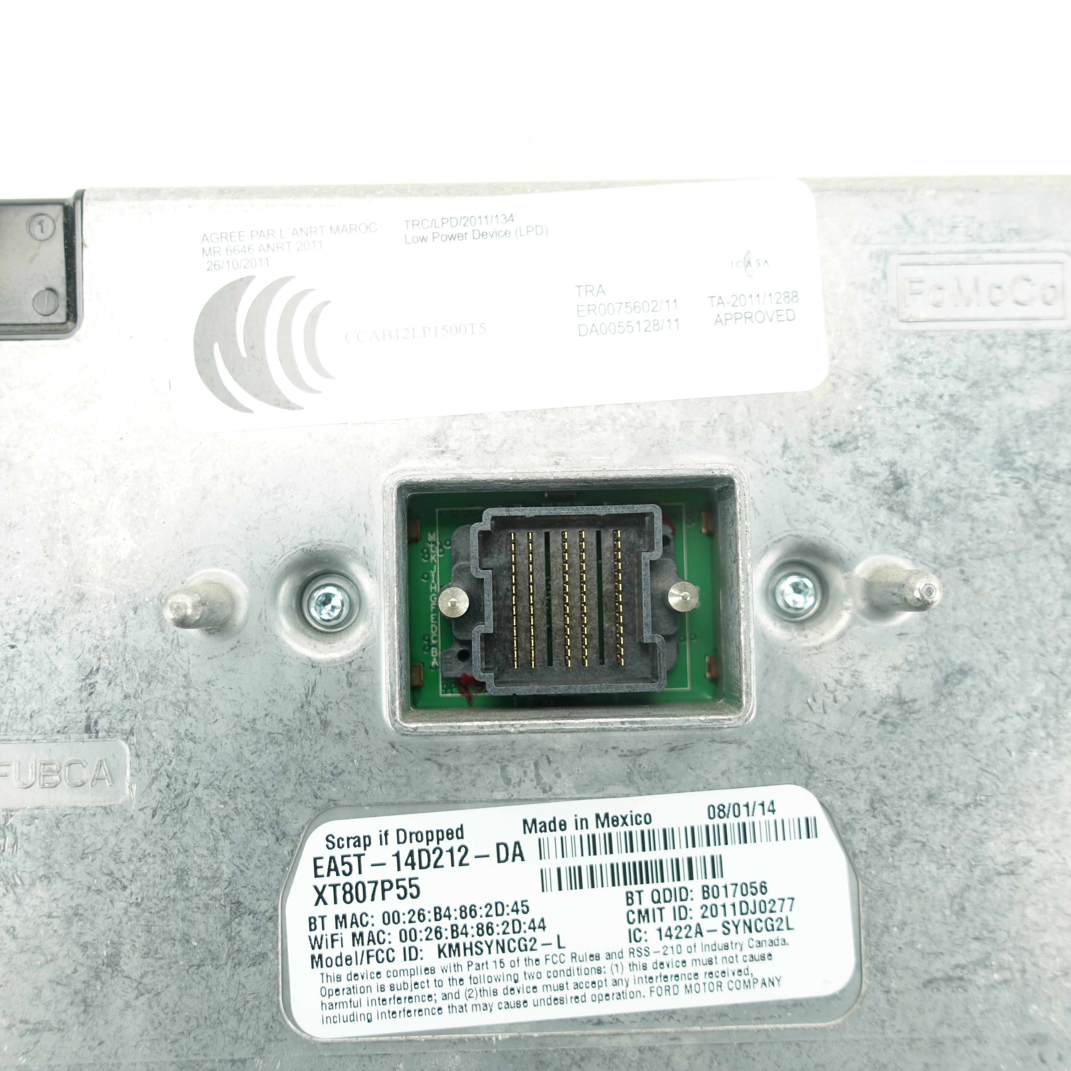 2013 2014 2015 2016 Ford F250 F350 Sync Control Module Computer