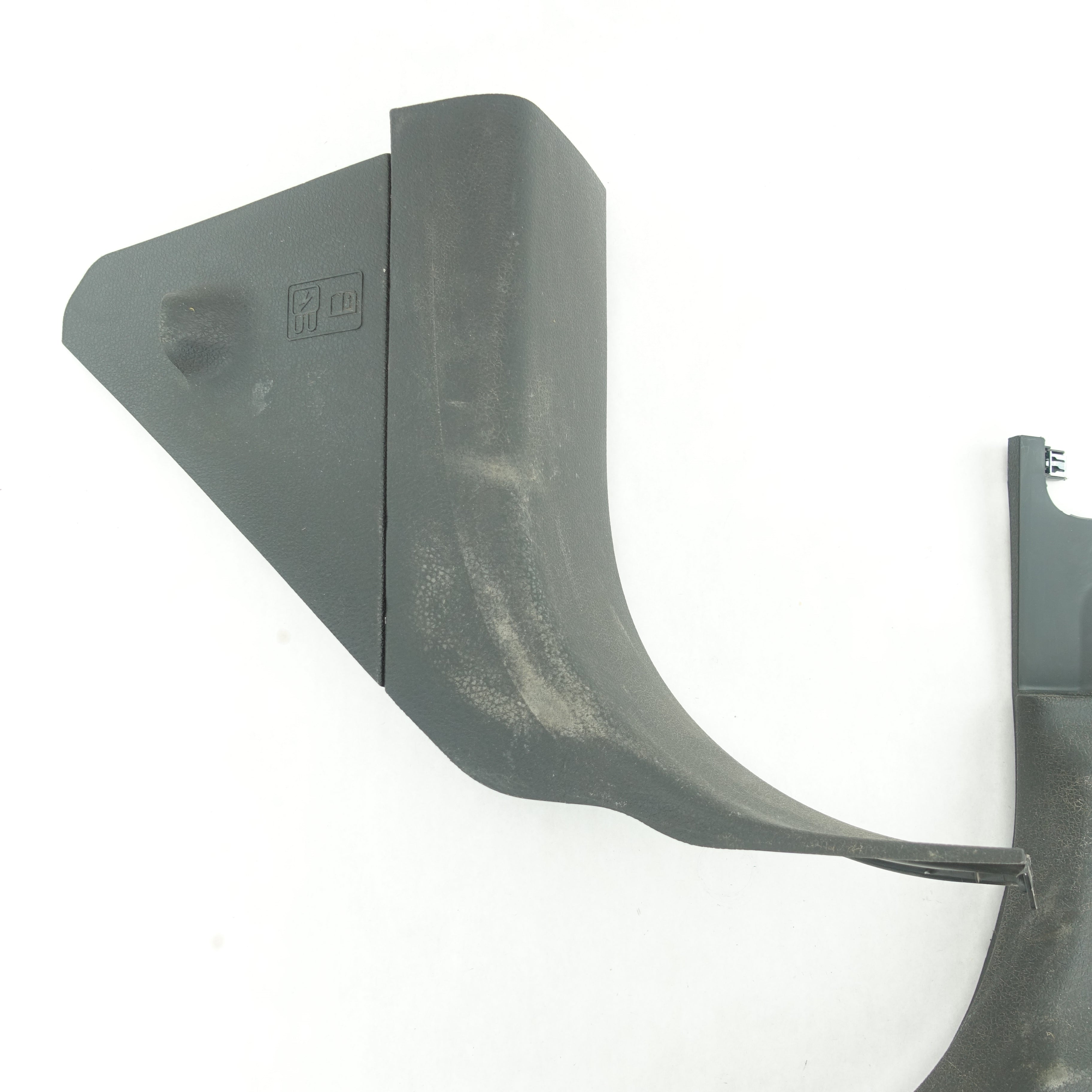 2011 2012 2013 2014 Ford F250 F350 Kick Panel Under Dash Trim Bezel Cover Black