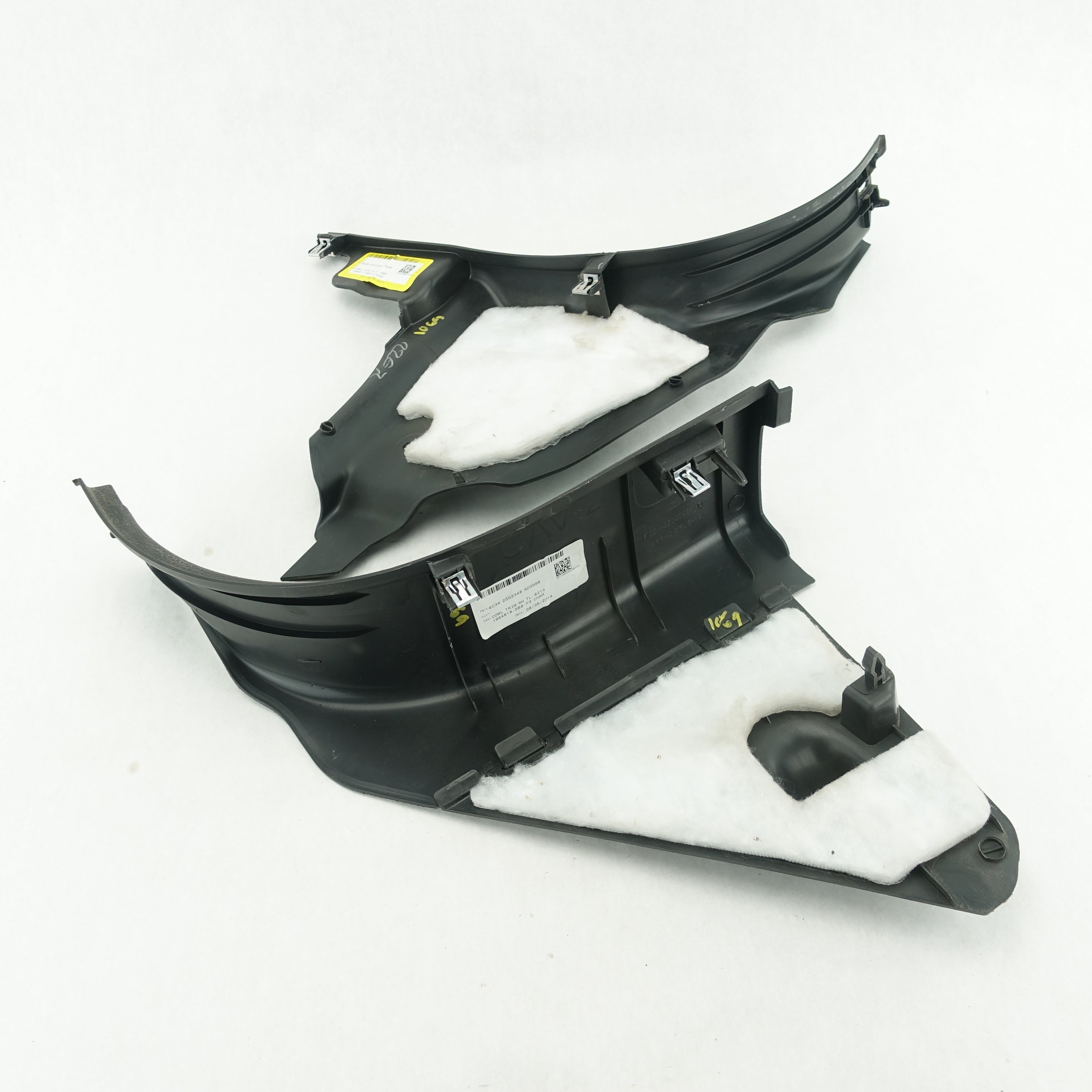 2011 2012 2013 2014 Ford F250 F350 Kick Panel Under Dash Trim Bezel Cover Black