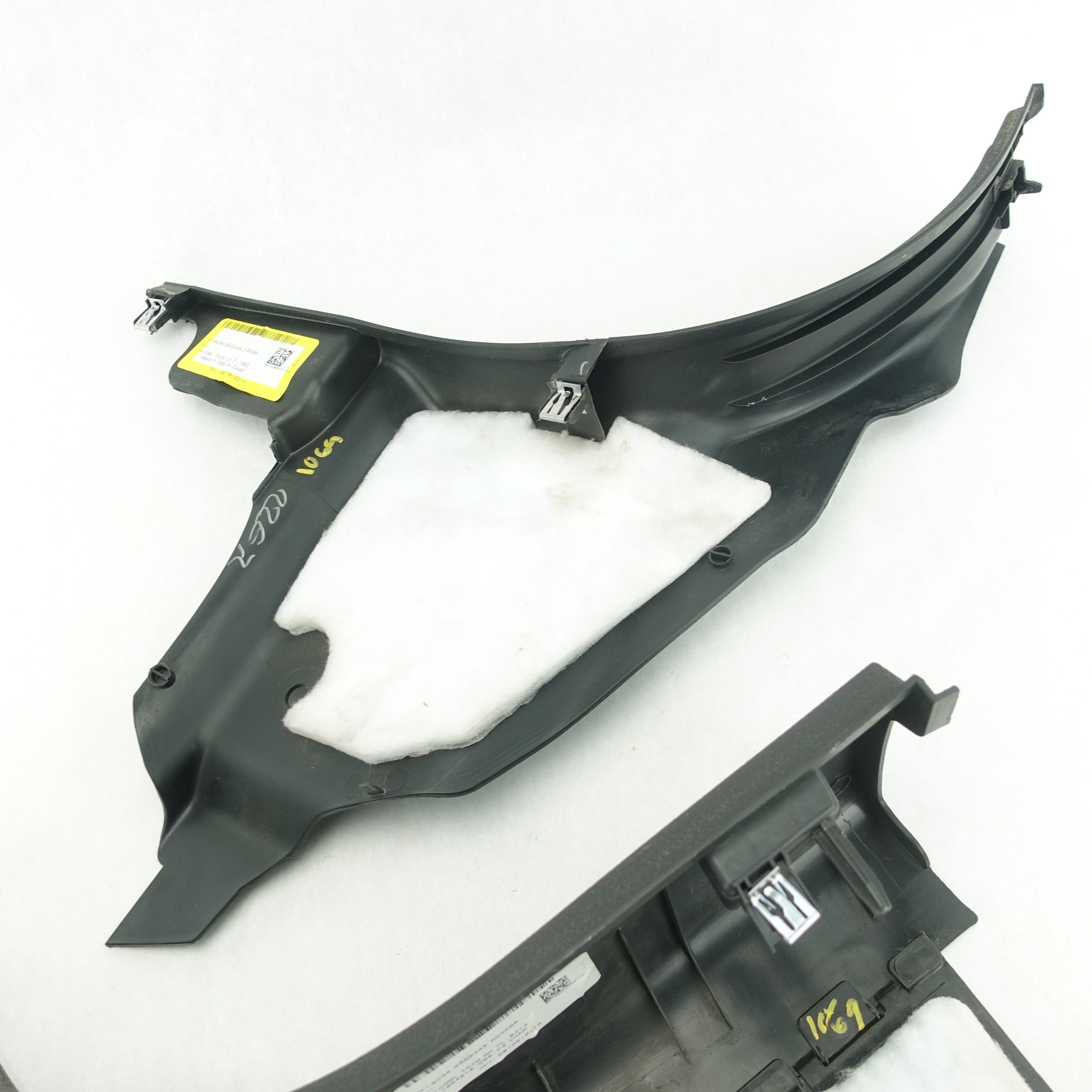 2011 2012 2013 2014 Ford F250 F350 Kick Panel Under Dash Trim Bezel Cover Black