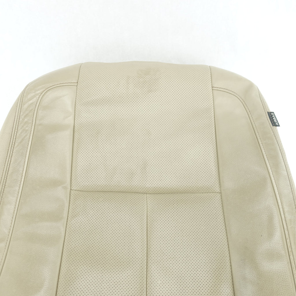2016 2017 2018 2019 Nissan TITAN XD Driver Left Backrest Skin Cover Tan Leather
