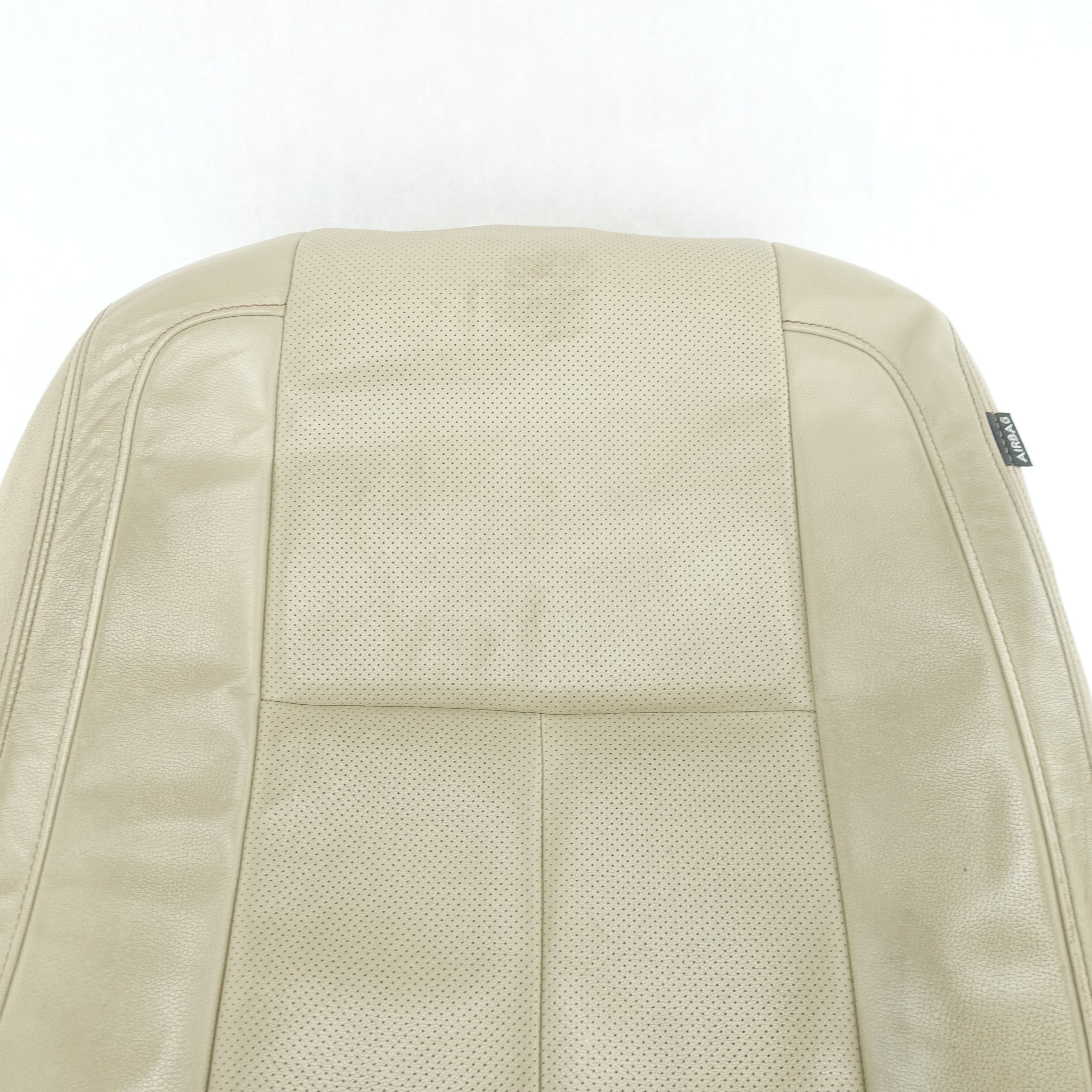 2016 2017 2018 2019 Nissan TITAN XD Driver Left Backrest Skin Cover Tan Leather