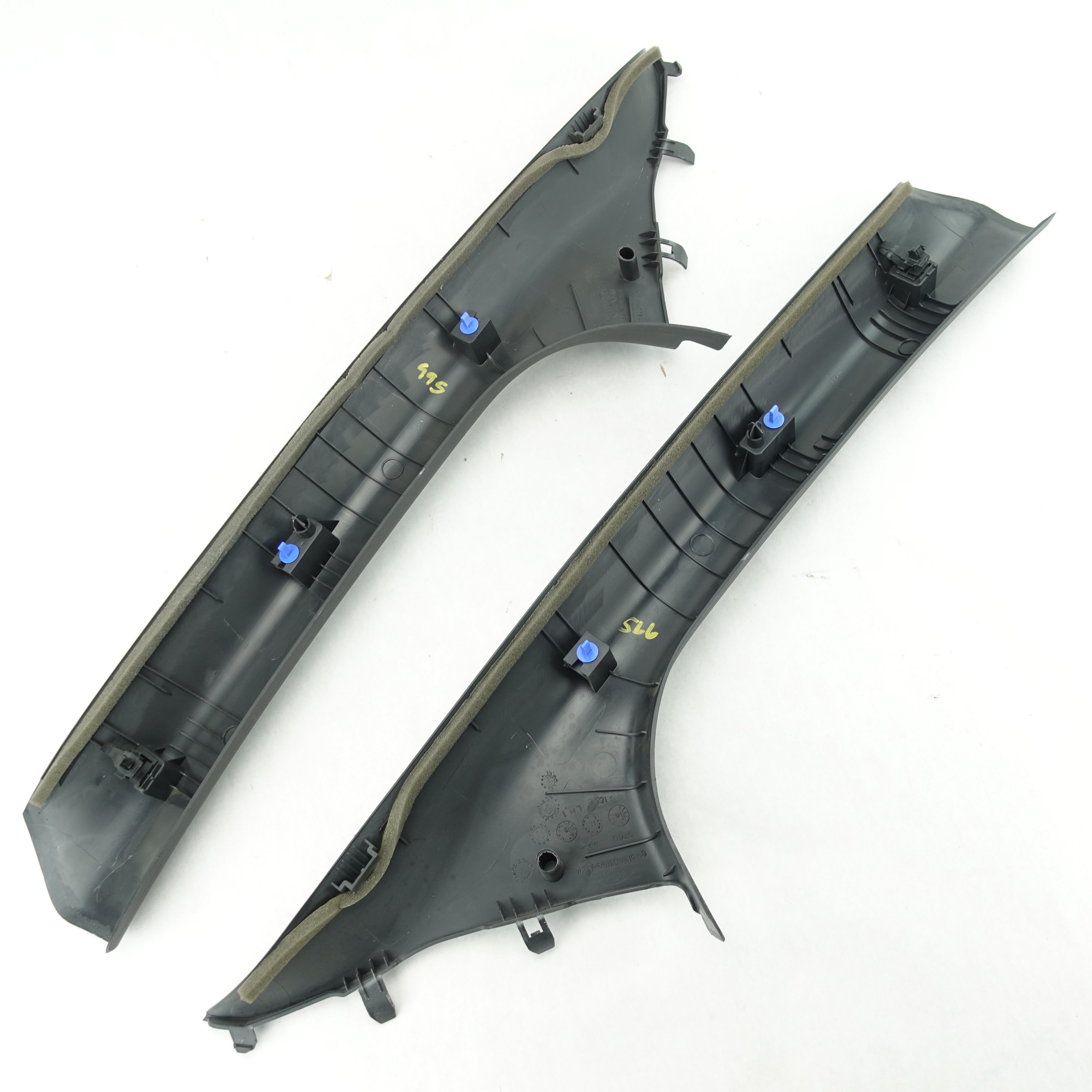 2012 2013 2014 2015 2016 17 Ford Focus A Pillar Trim Panel Left Right Set Black