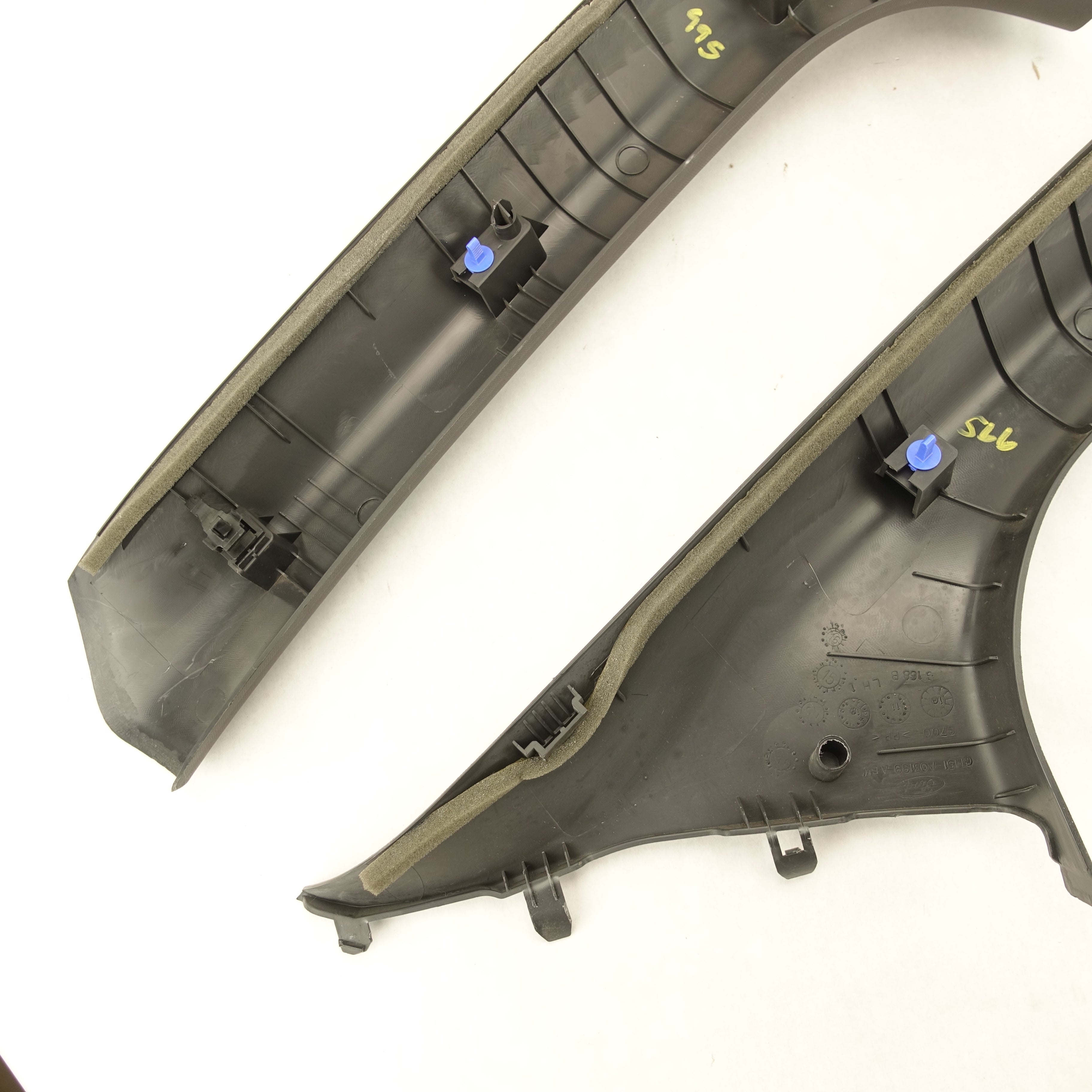 2012 2013 2014 2015 2016 17 Ford Focus A Pillar Trim Panel Left Right Set Black