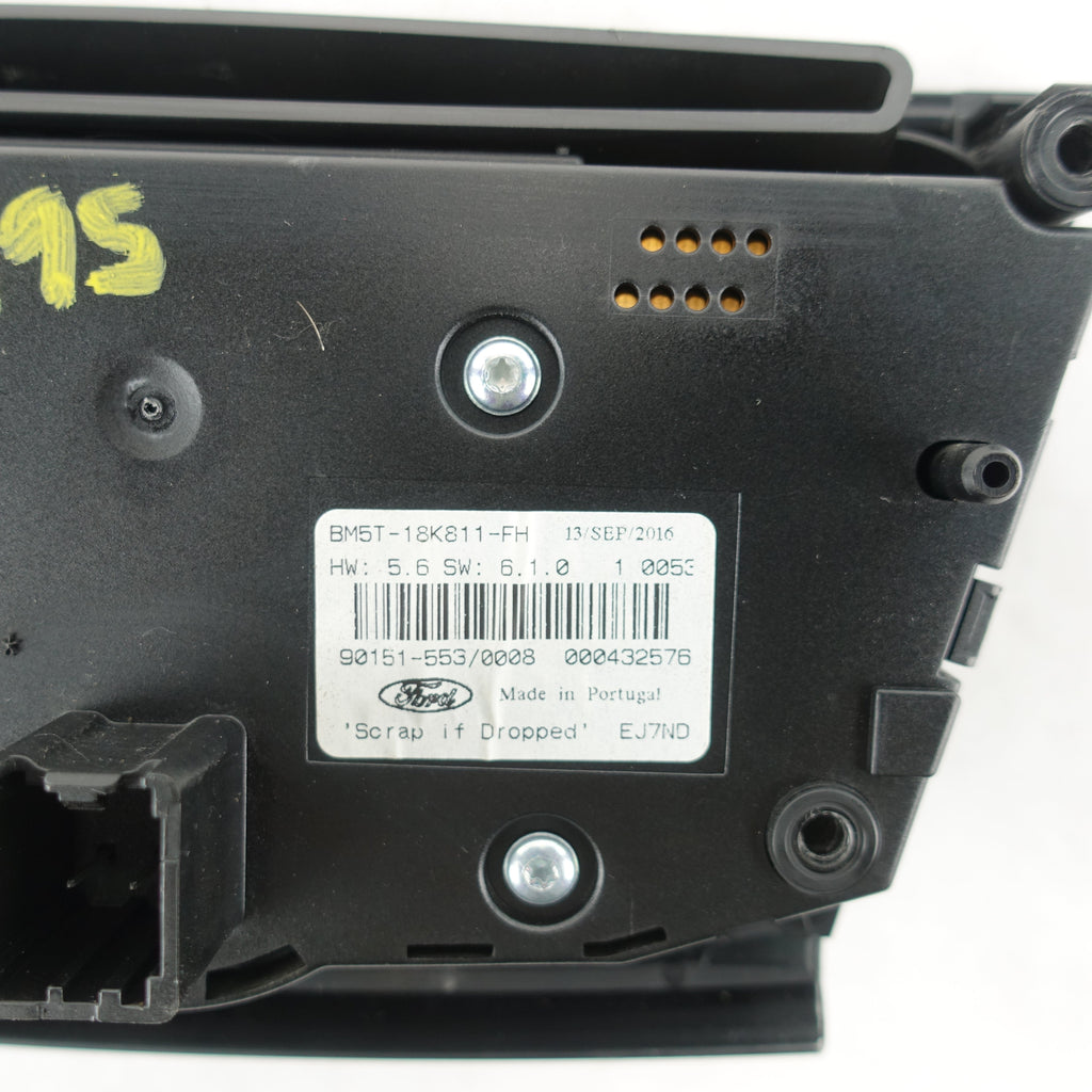 2012 2013 2014 2015 2016 2017 2018 Ford Focus Sony Radio Control Panel Buttons