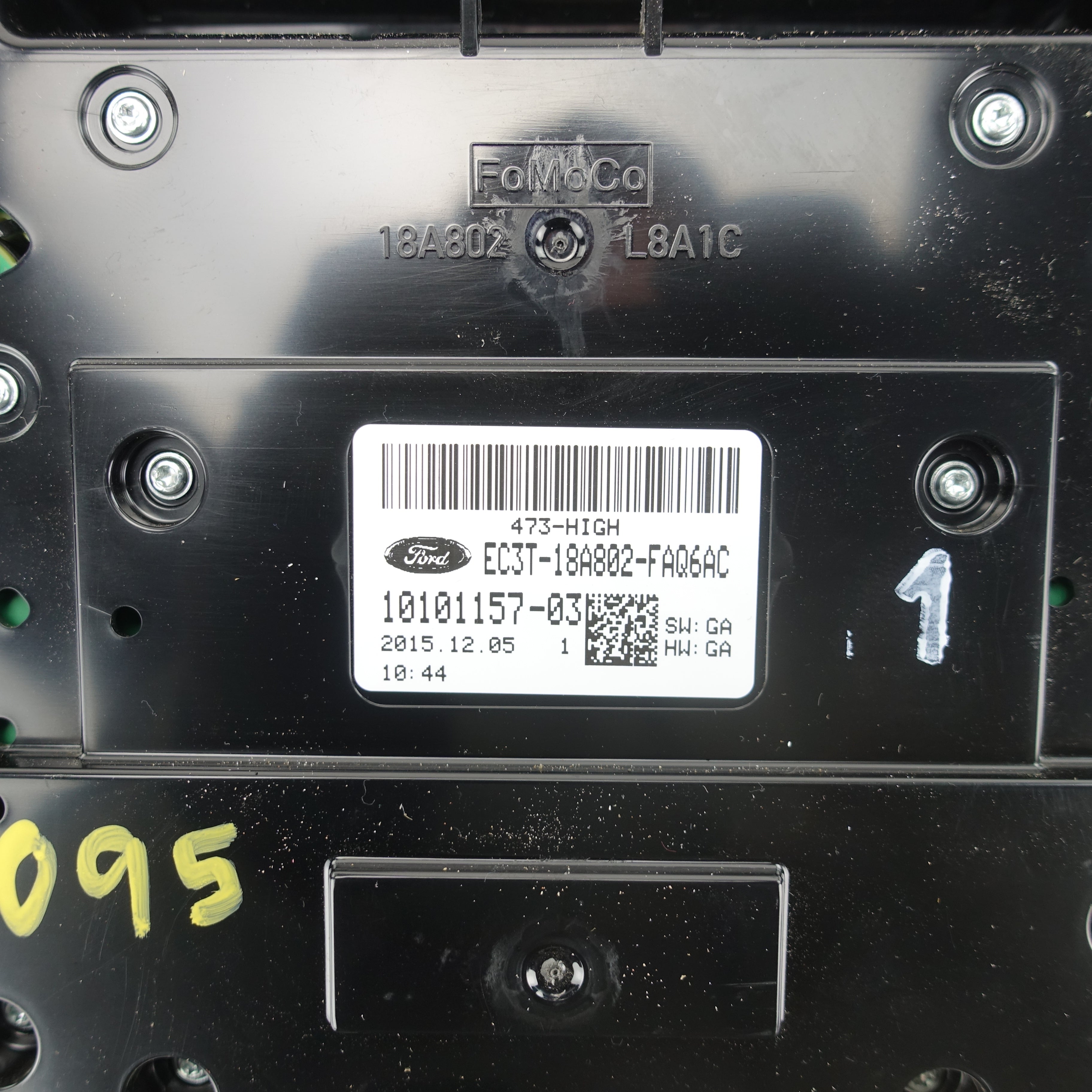 2013 2014 2015 2016 Ford F250 F350 Radio Climate Heat Ac Temp Control Panel
