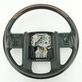 2011 2012 2013 2014 2015 2016 Ford F250 F350 Black Leather Steering Wheel