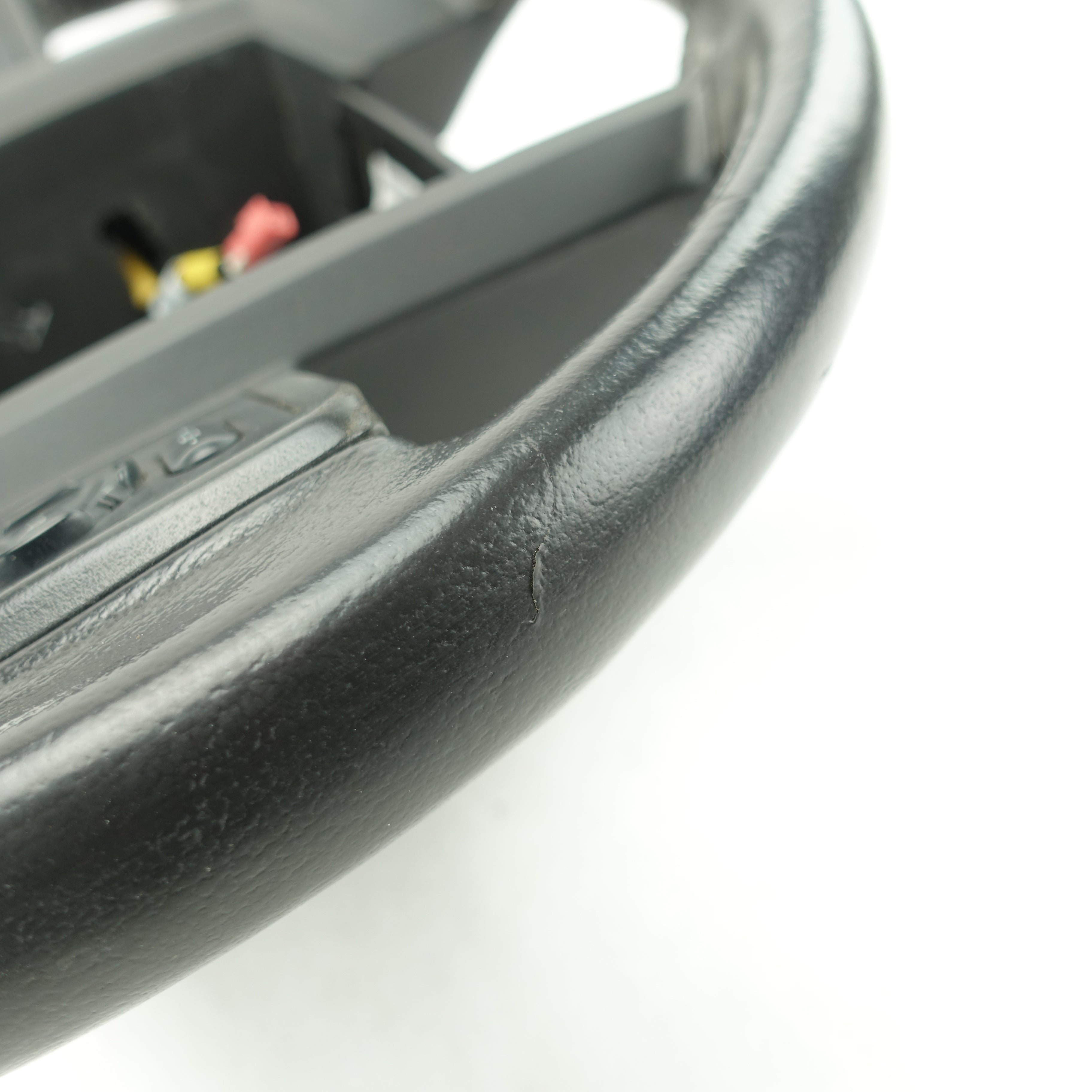 2011 2012 2013 2014 2015 2016 Ford F250 F350 Black Leather Steering Wheel