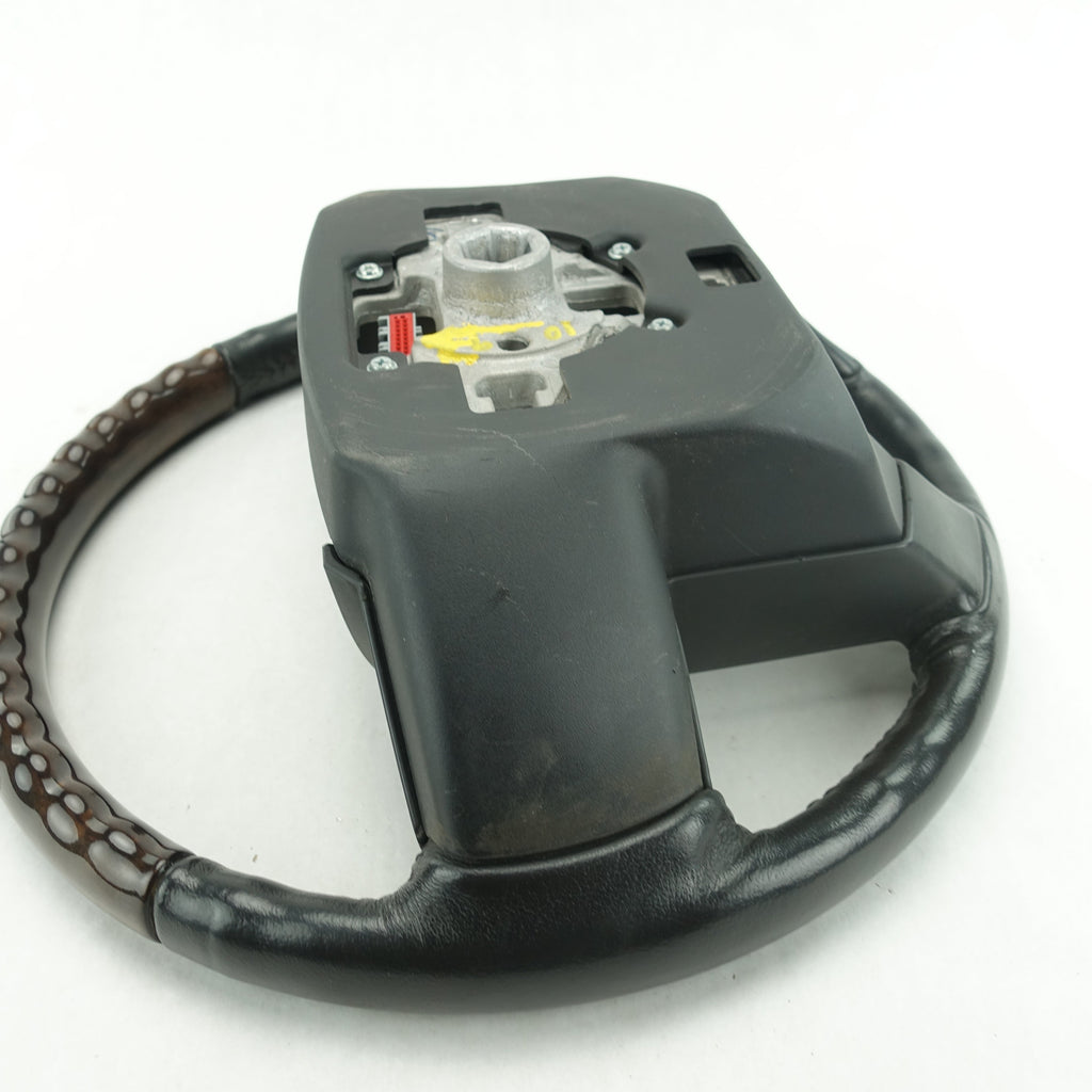 2011 2012 2013 2014 2015 2016 Ford F250 F350 Black Leather Steering Wheel