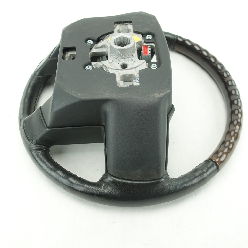 2011 2012 2013 2014 2015 2016 Ford F250 F350 Black Leather Steering Wheel