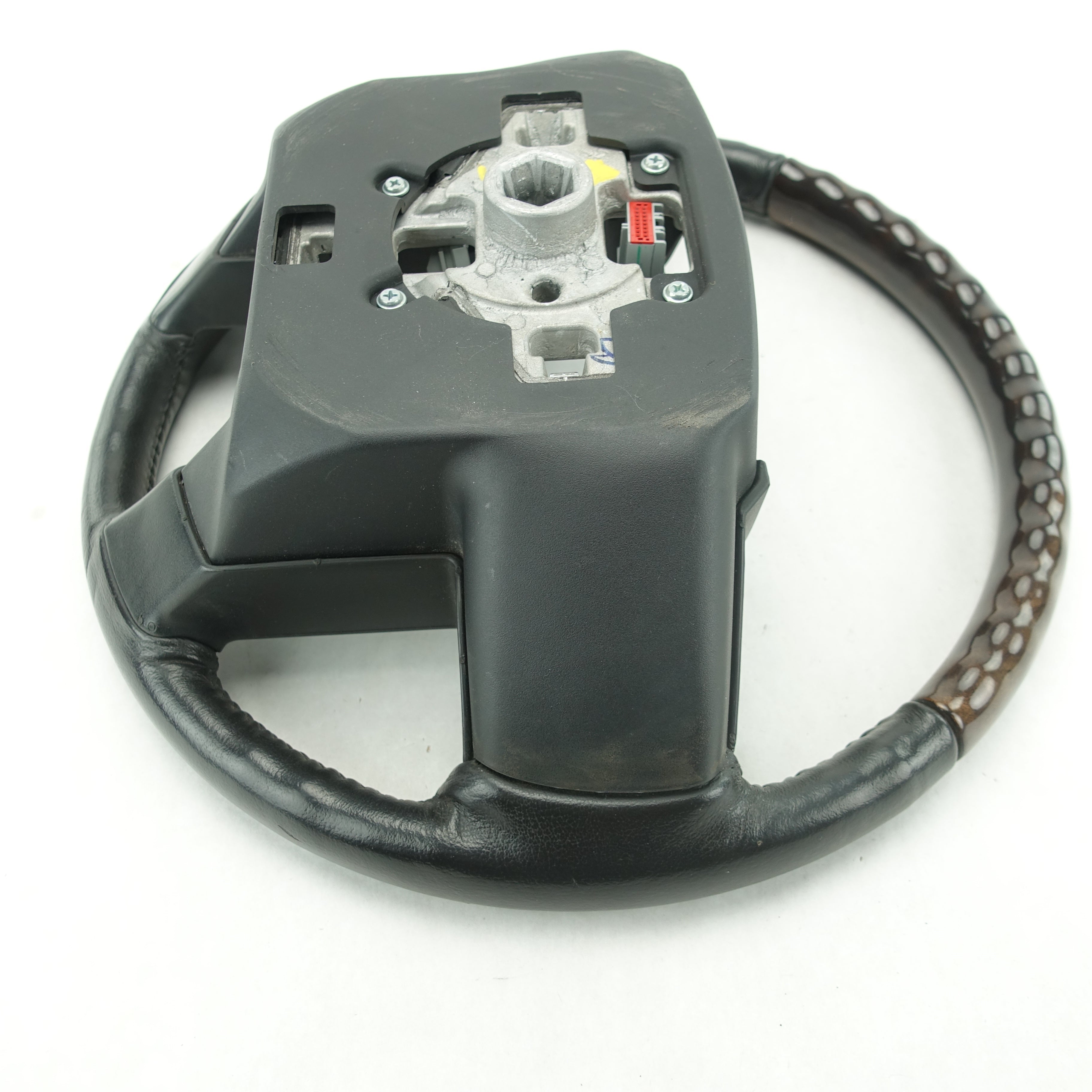 2011 2012 2013 2014 2015 2016 Ford F250 F350 Black Leather Steering Wheel